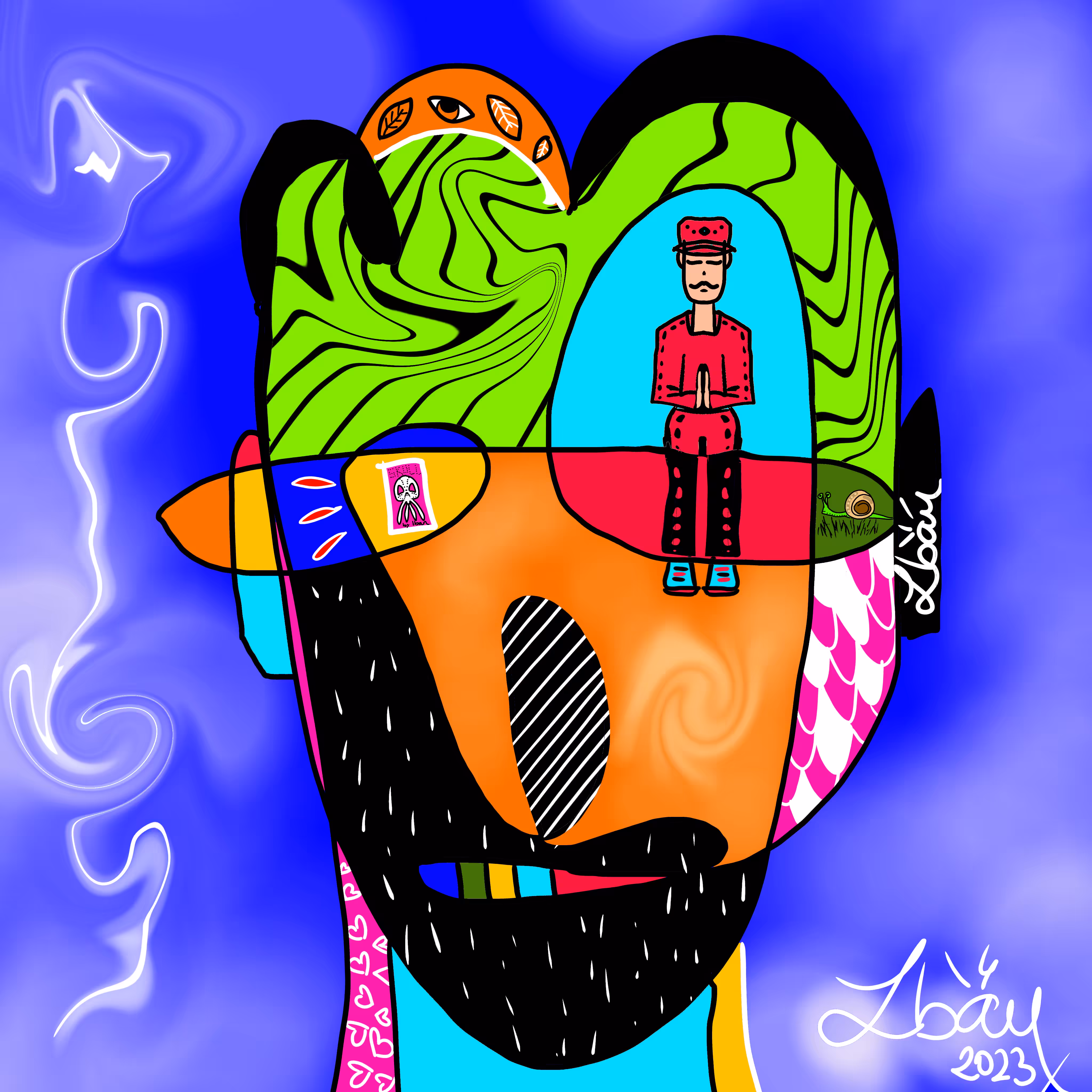 Face 9 