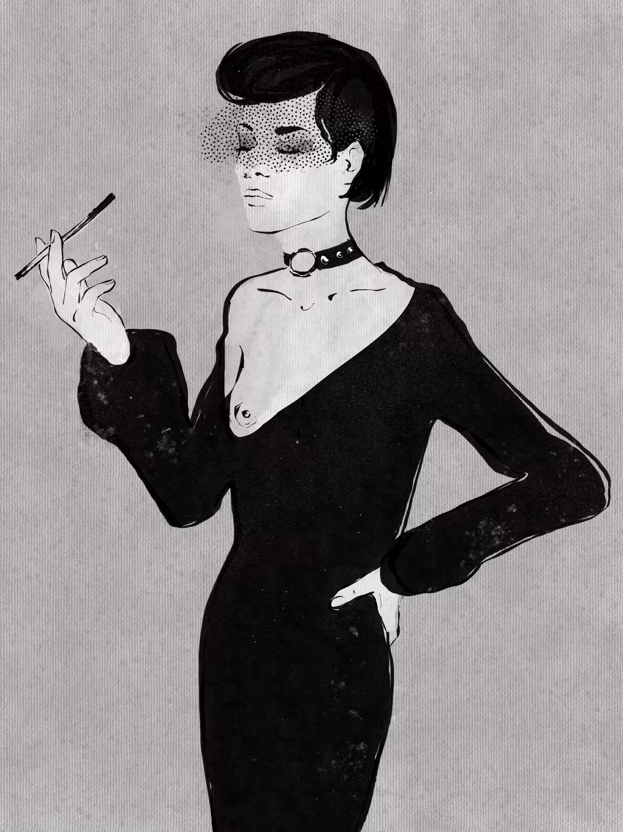 Lady in Black