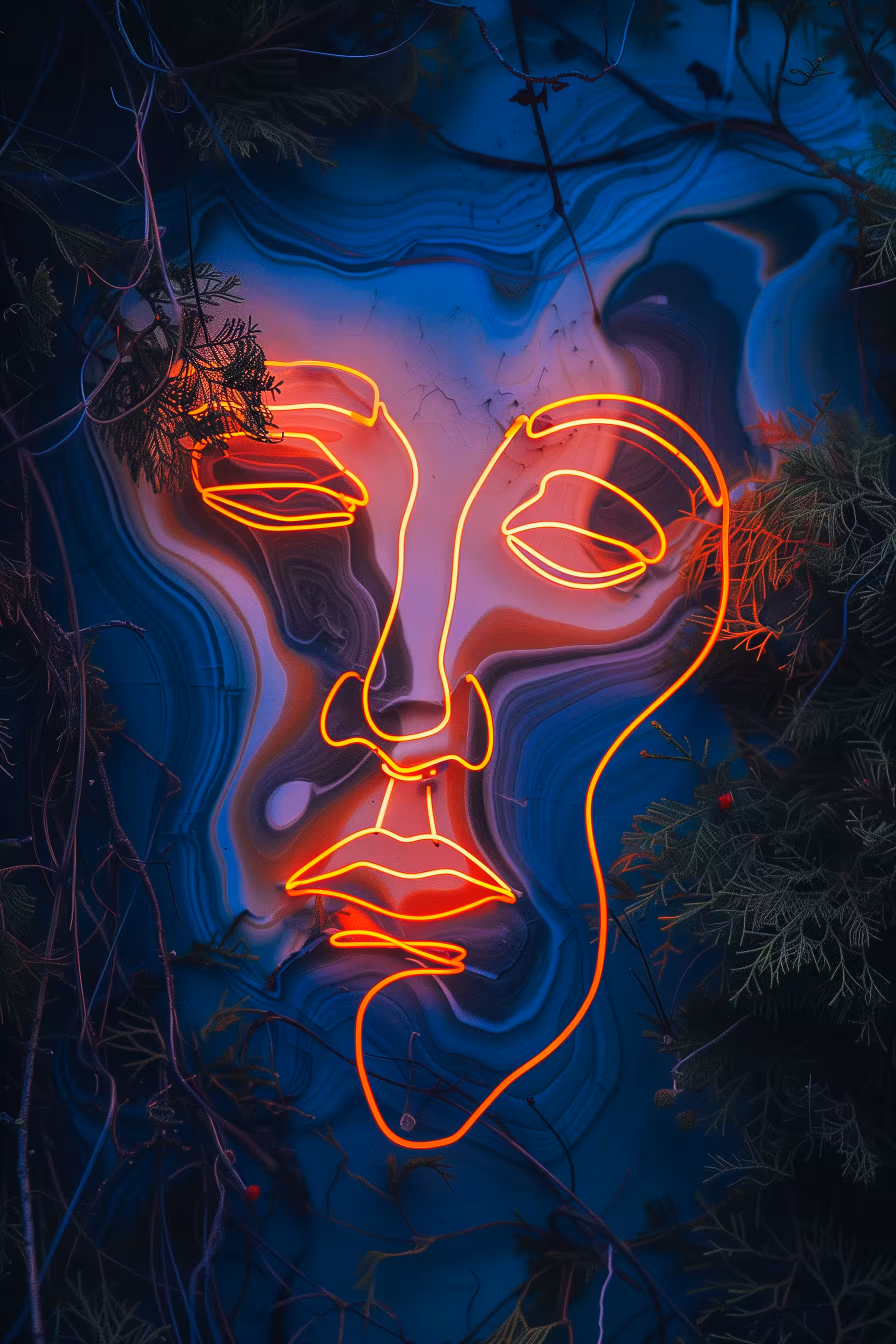 THE FACE : NEON #0129