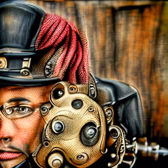 Steampunk Portrait 1