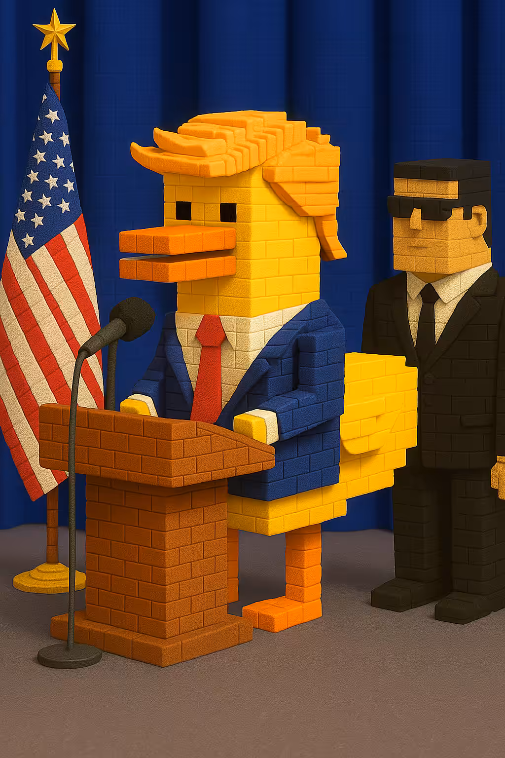 DUDE DUCK DONALD TRUMP