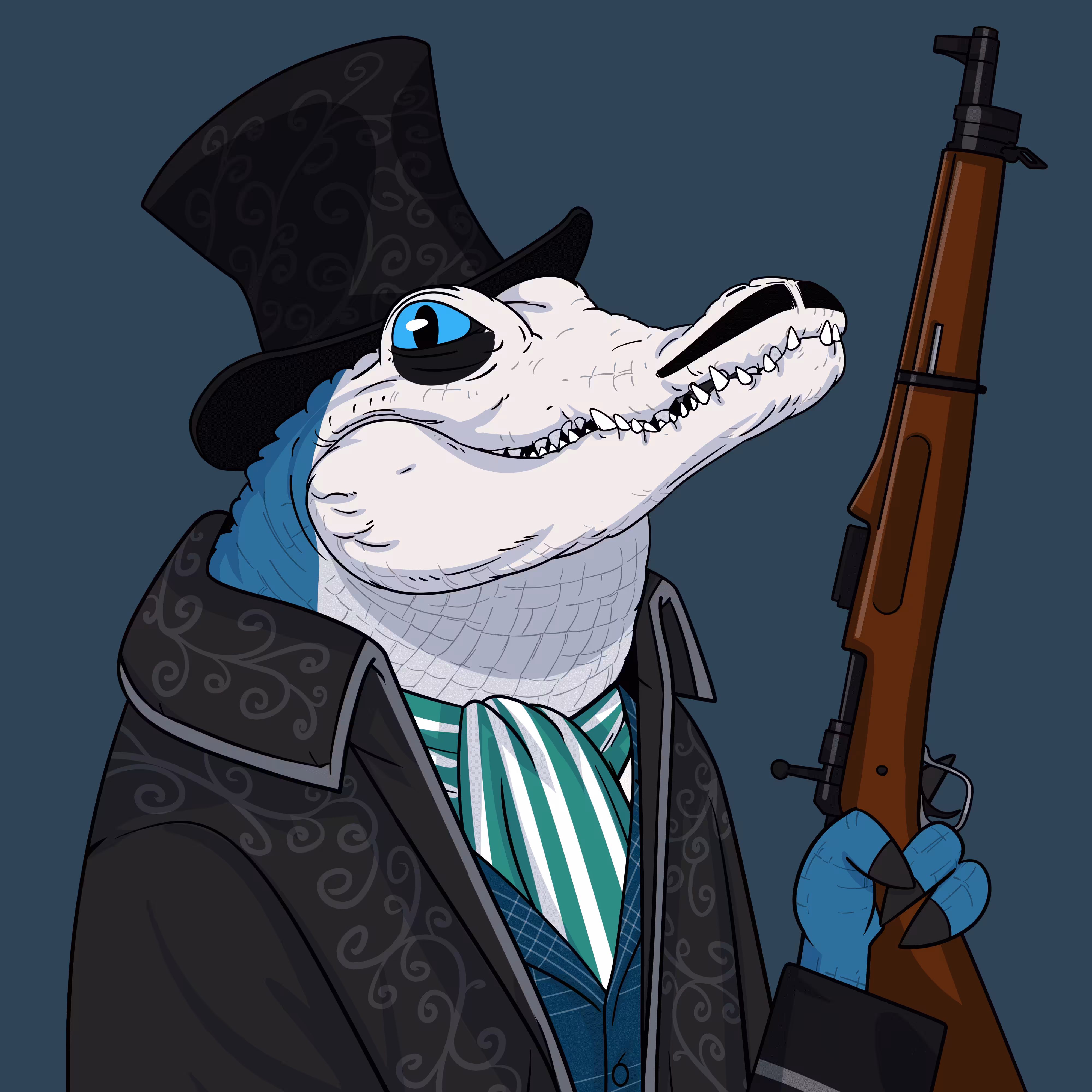 CrocoGothic #0183
