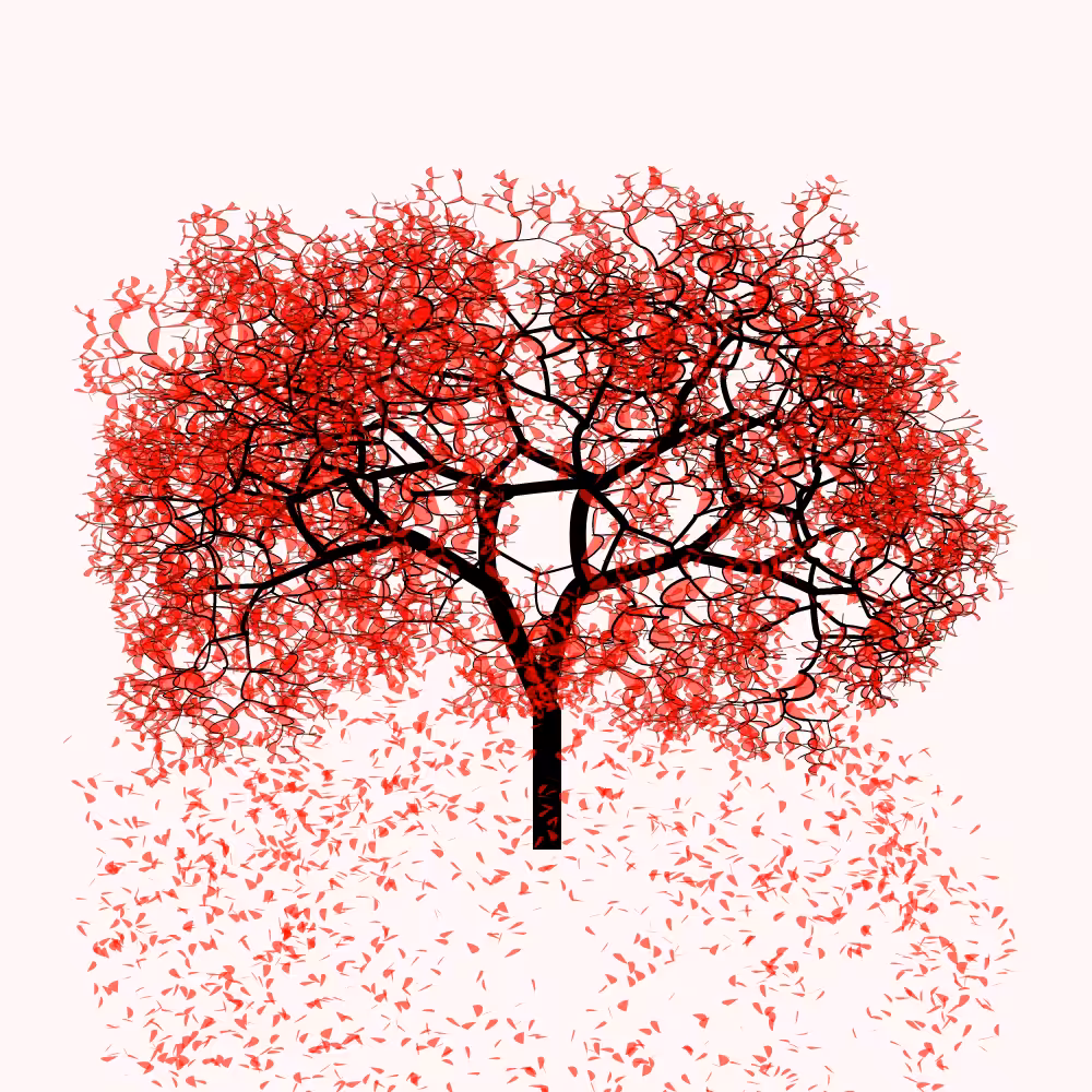Bézier Bloom #87