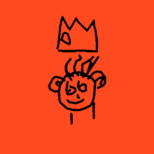 Basquiat Doodles: Basquiat #4823