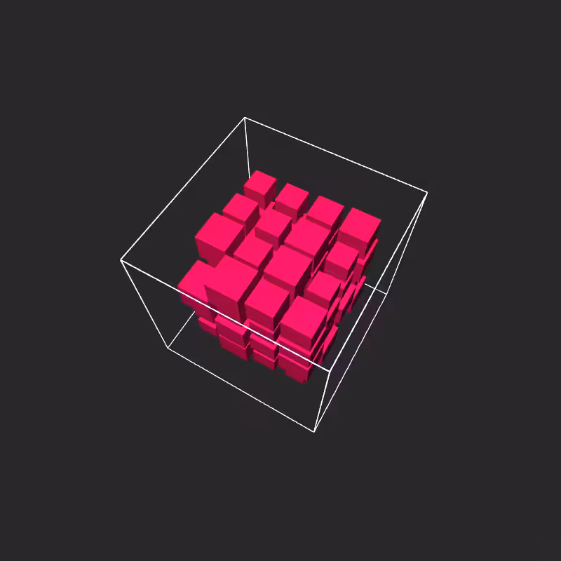 Transparent cube #001 #6