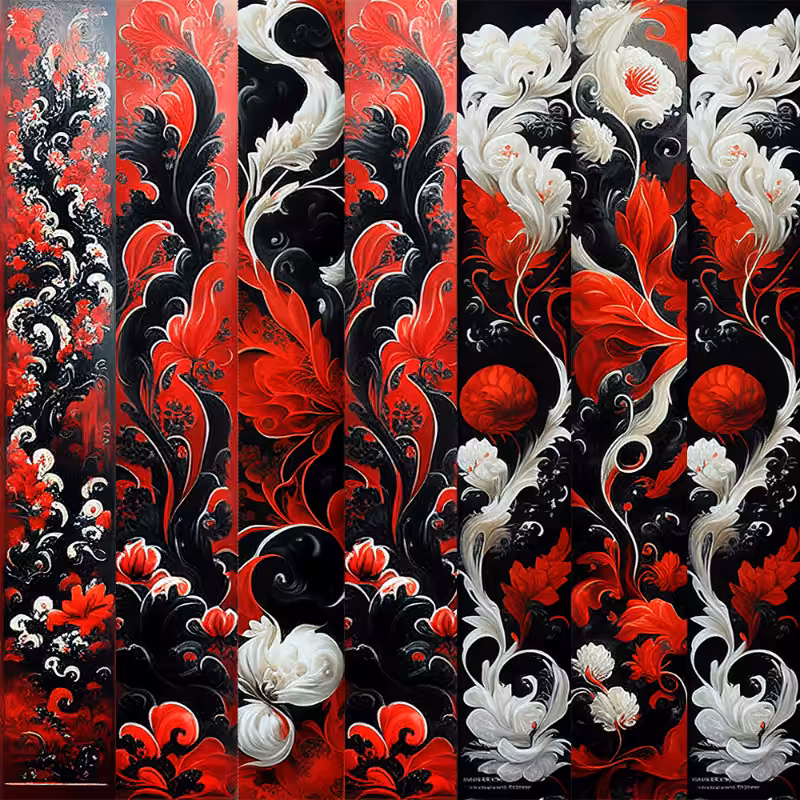AI Chinese Flowers #7