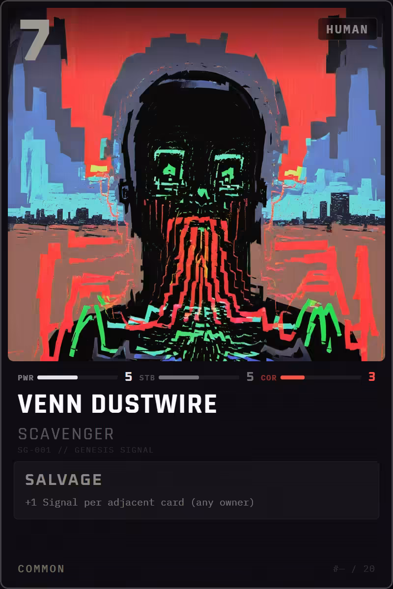 VENN DUSTWIRE — Scavenger