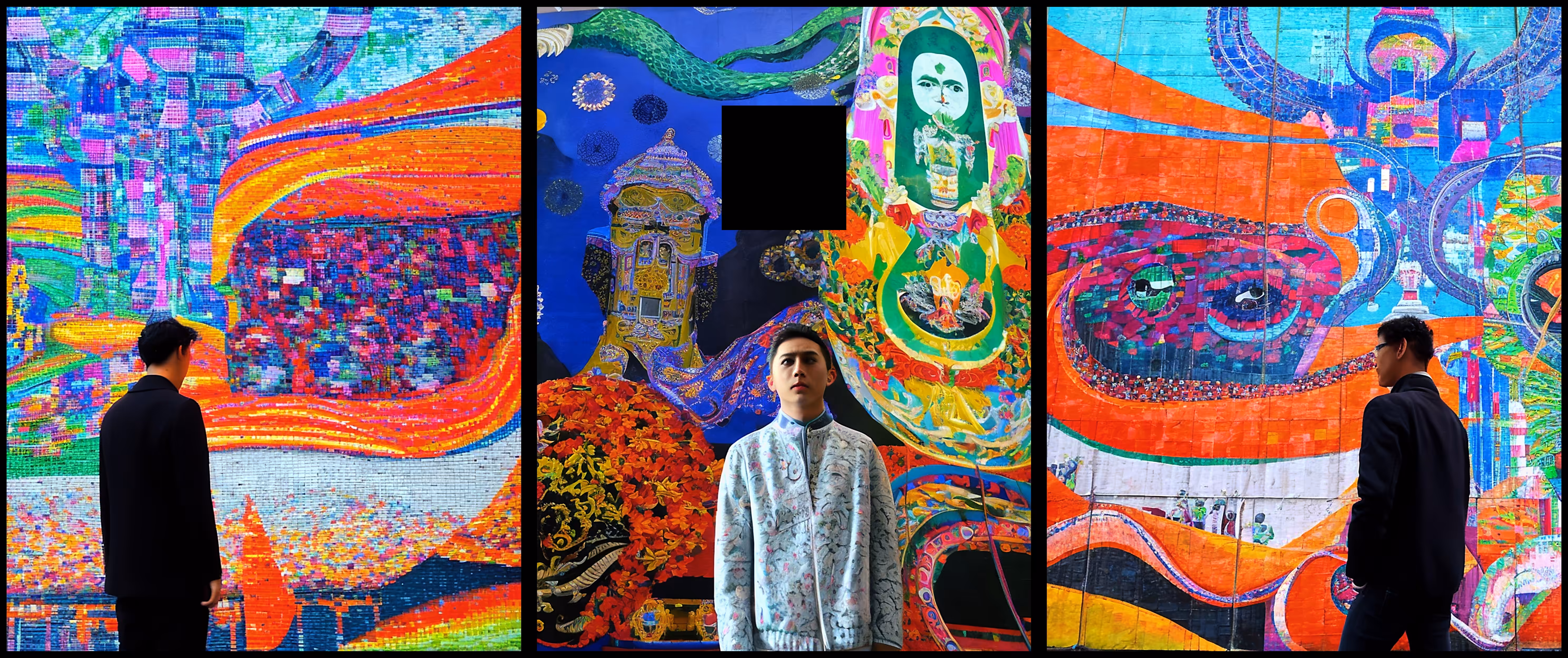 Boundaries (triptych)