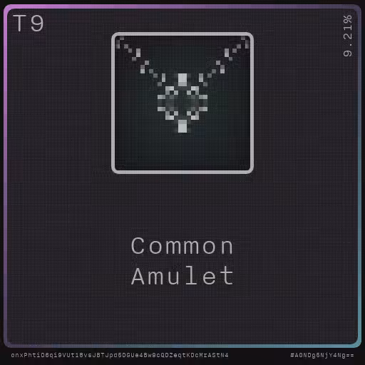 Gear for your quests - Amulet #83