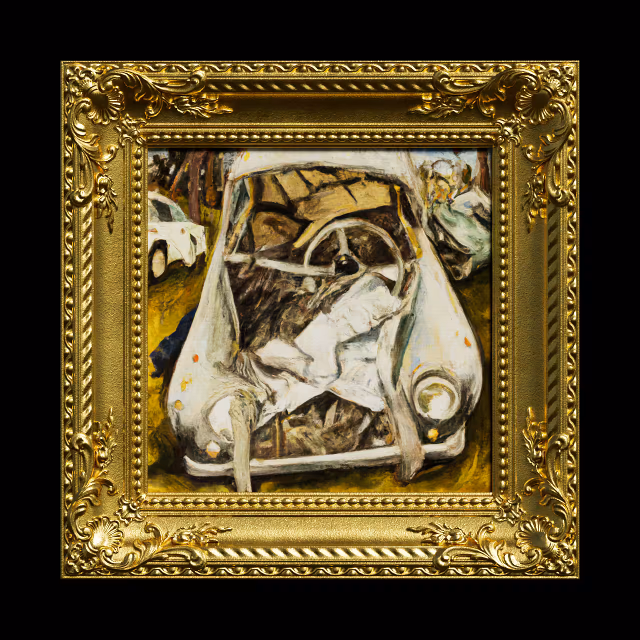 AI Car Crash (Freud)