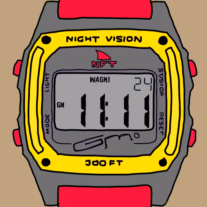 Make a Wish NFT Watch - Colorway #20