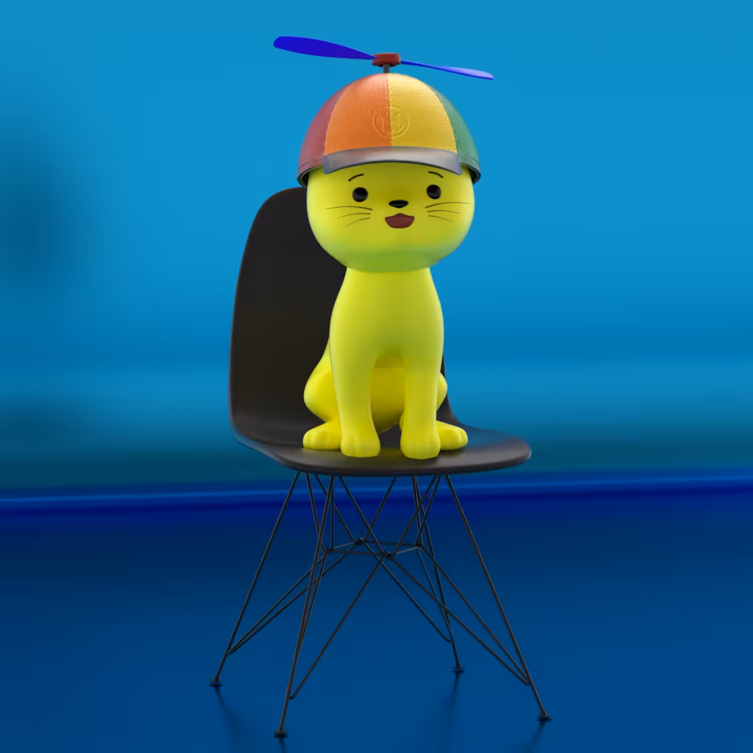 3D Meow Cat #154