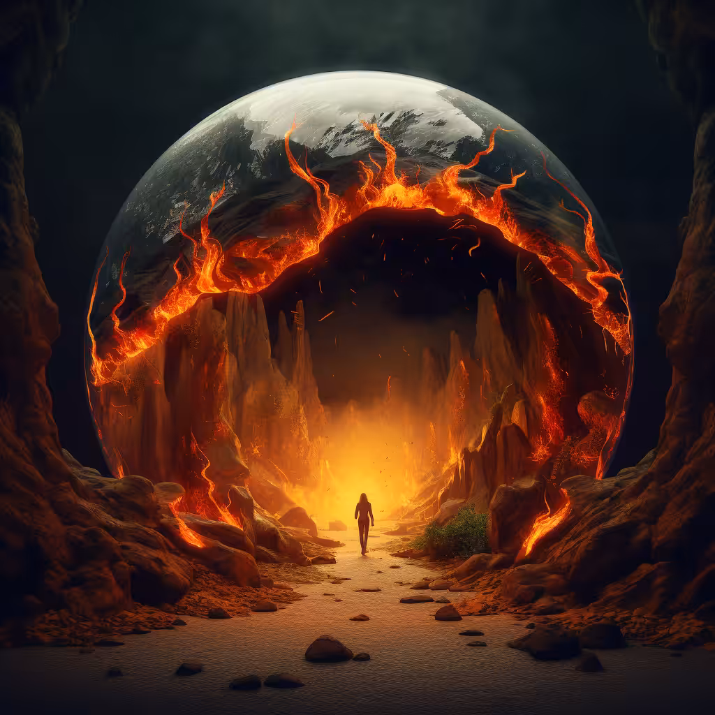 The Flaming Portal