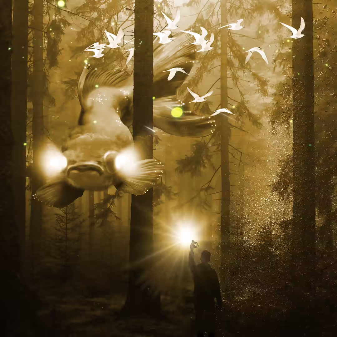 Forest Fish with Motion