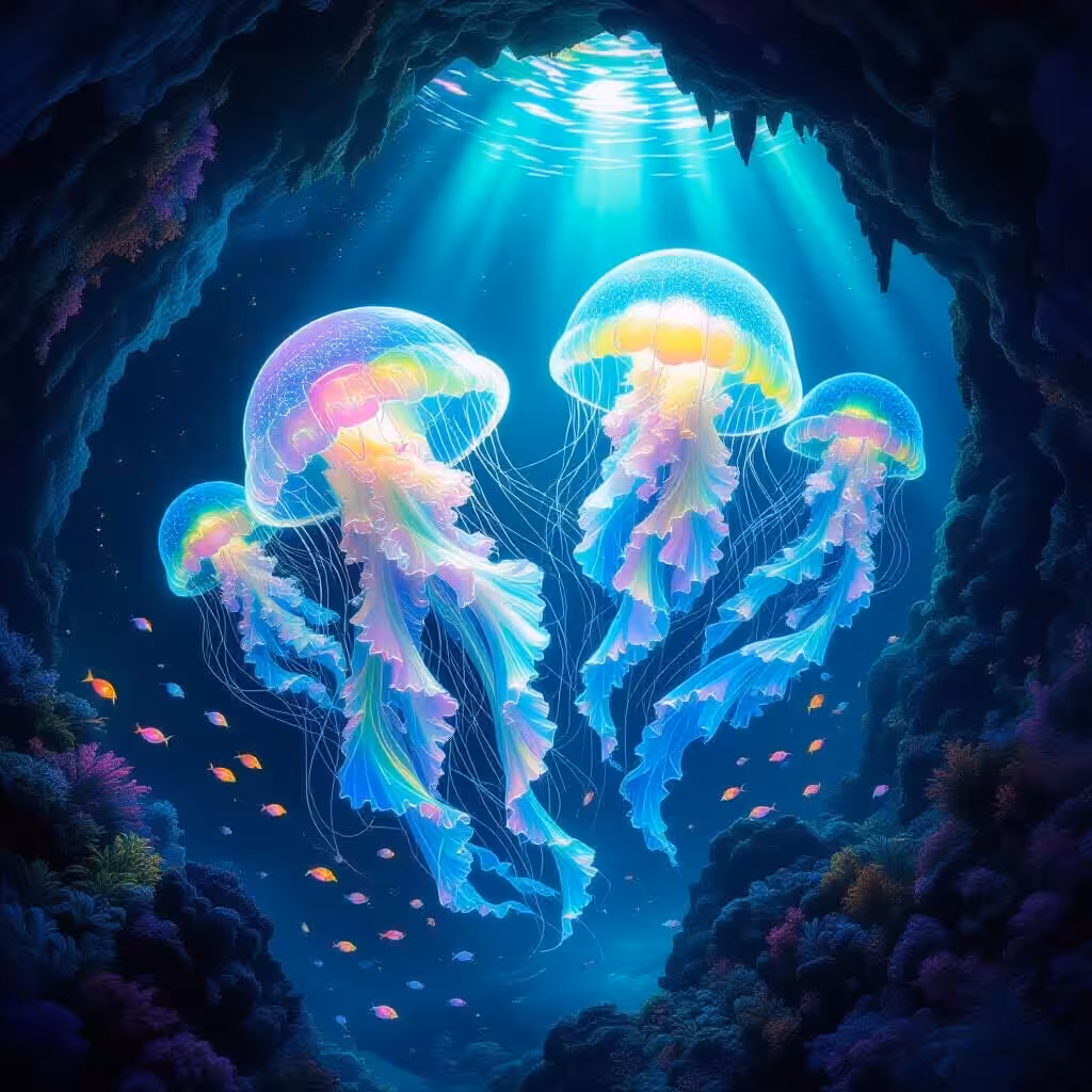 AI JellyFish Dance