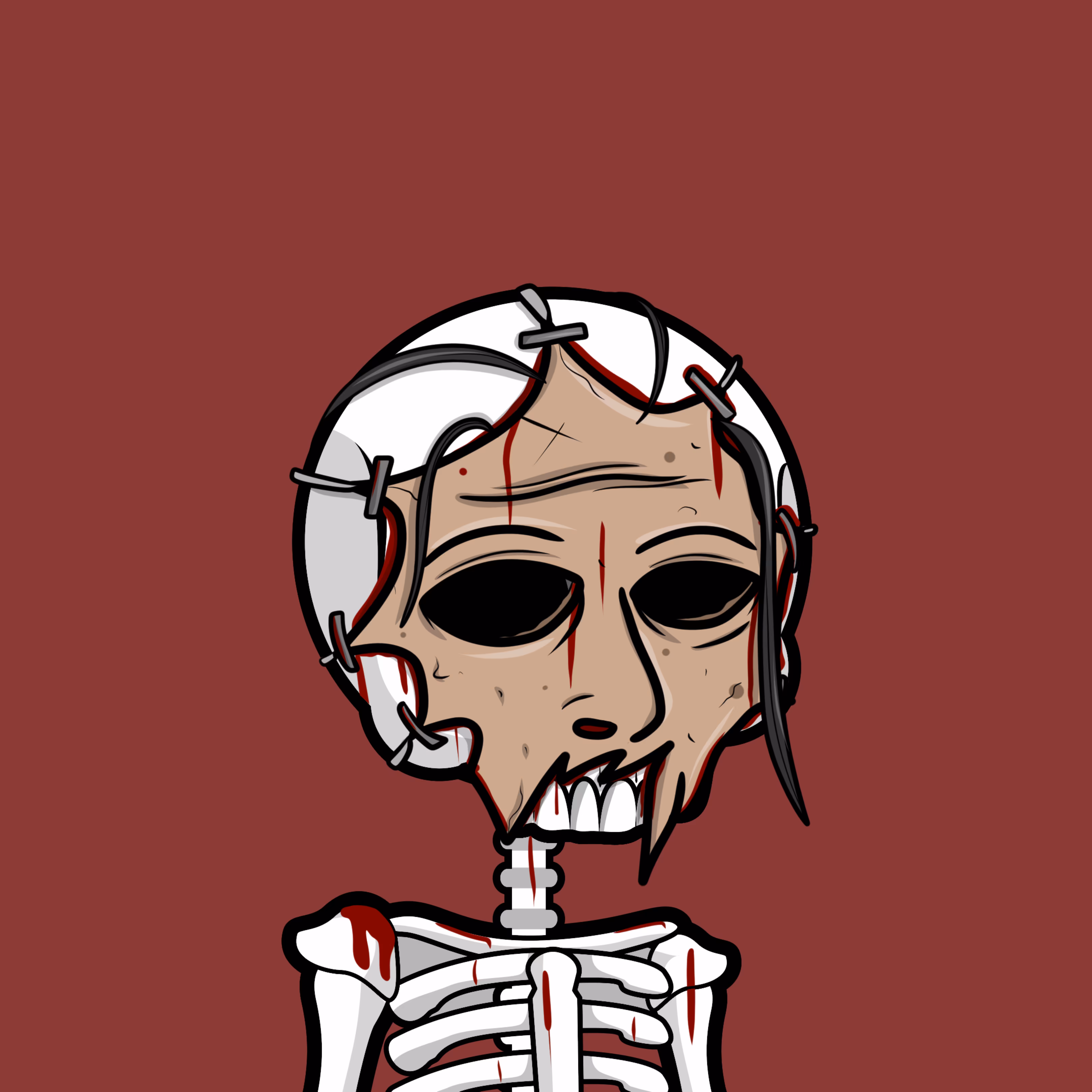 Edgar The Skeleton - Mask #392