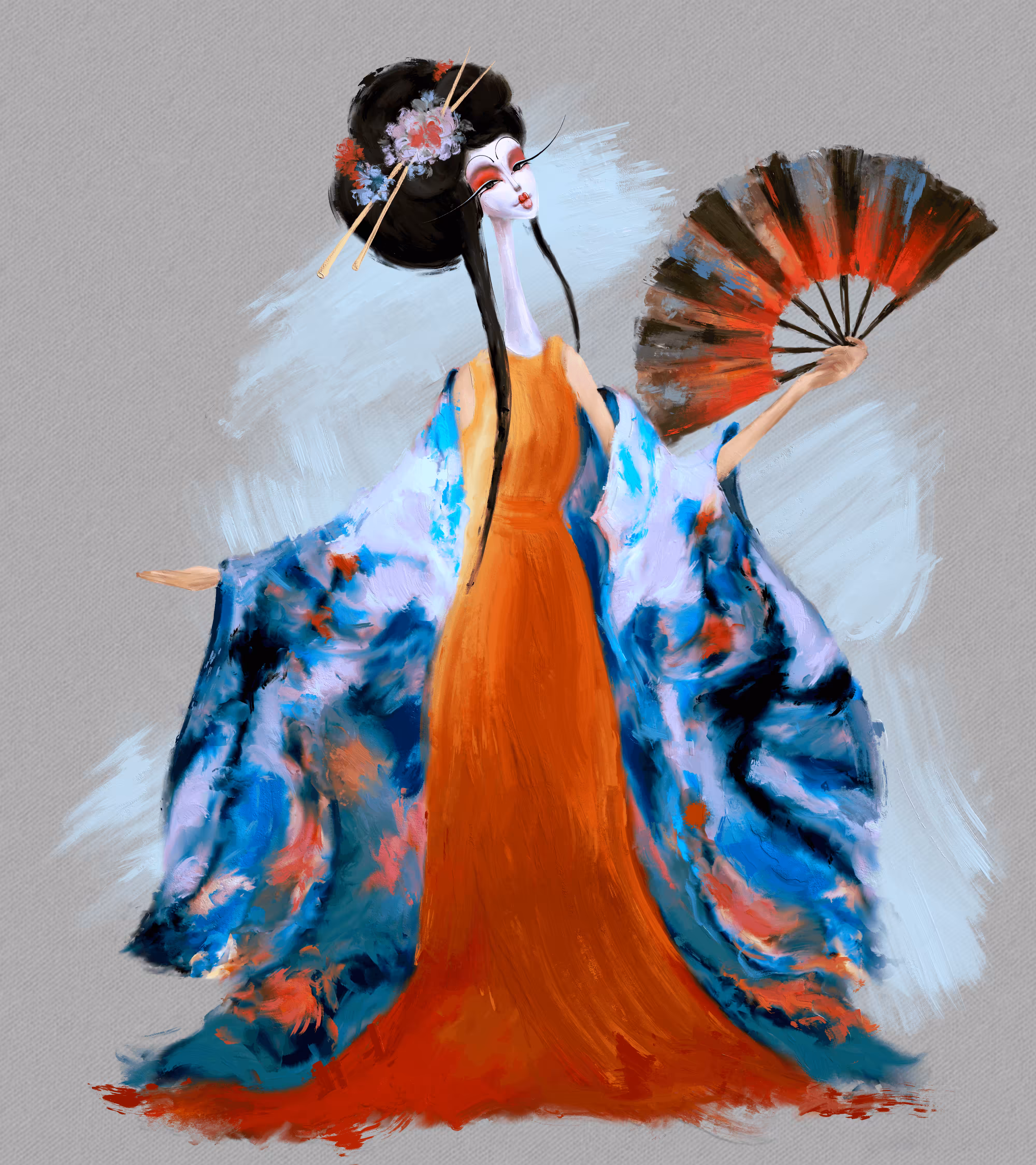 Probably a geisha