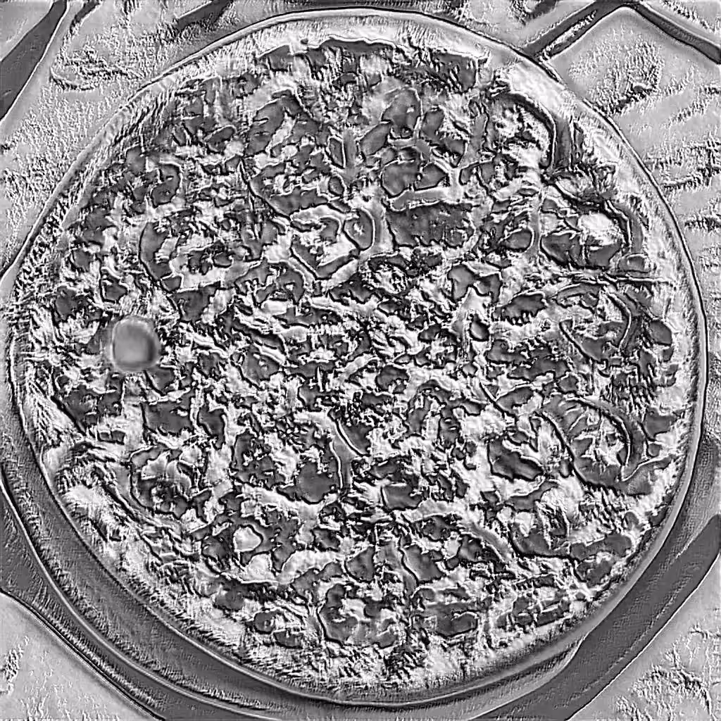 AI Generated Pizza. Edition 005