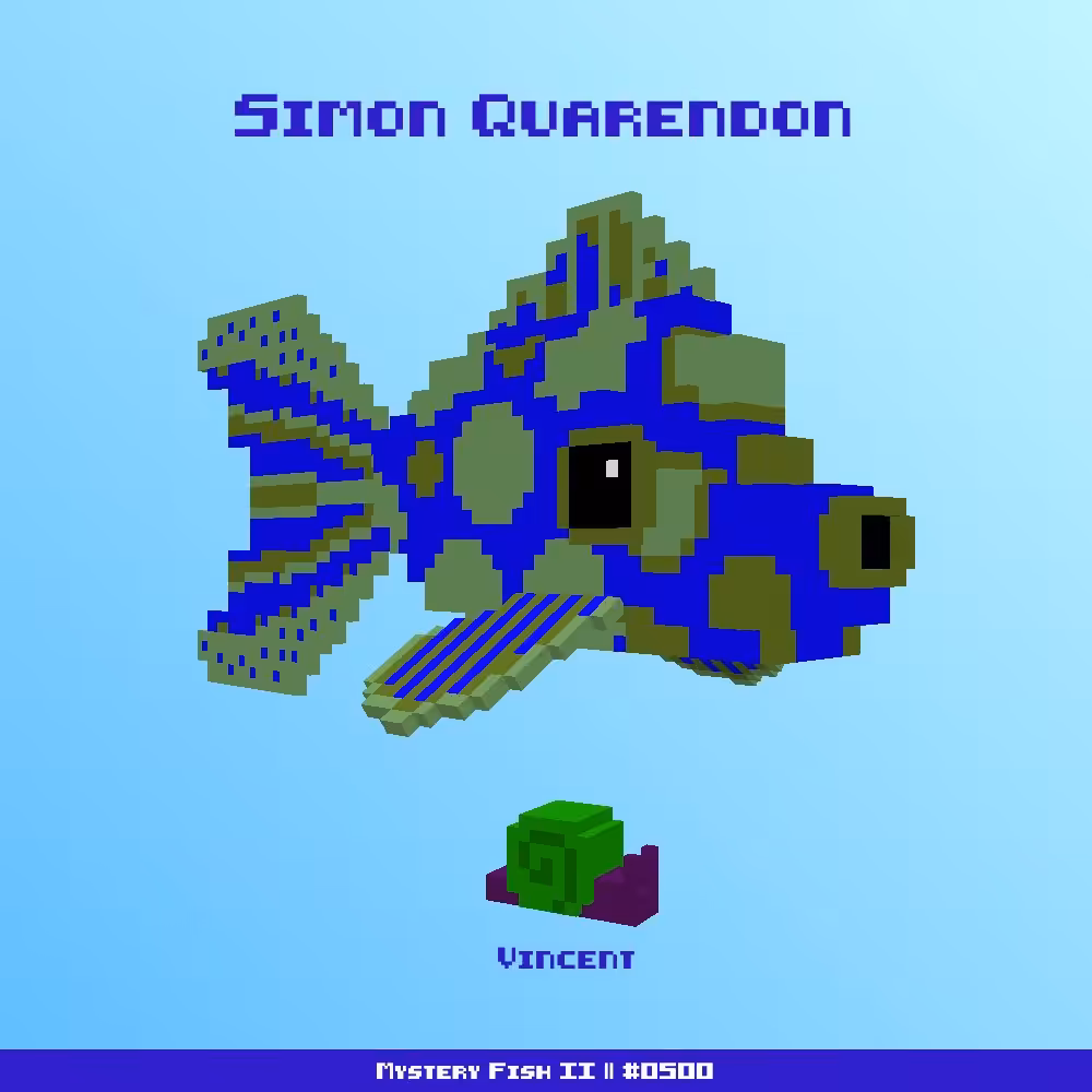 Simon Quarendon :: Mystery Fish 0500/1000 
