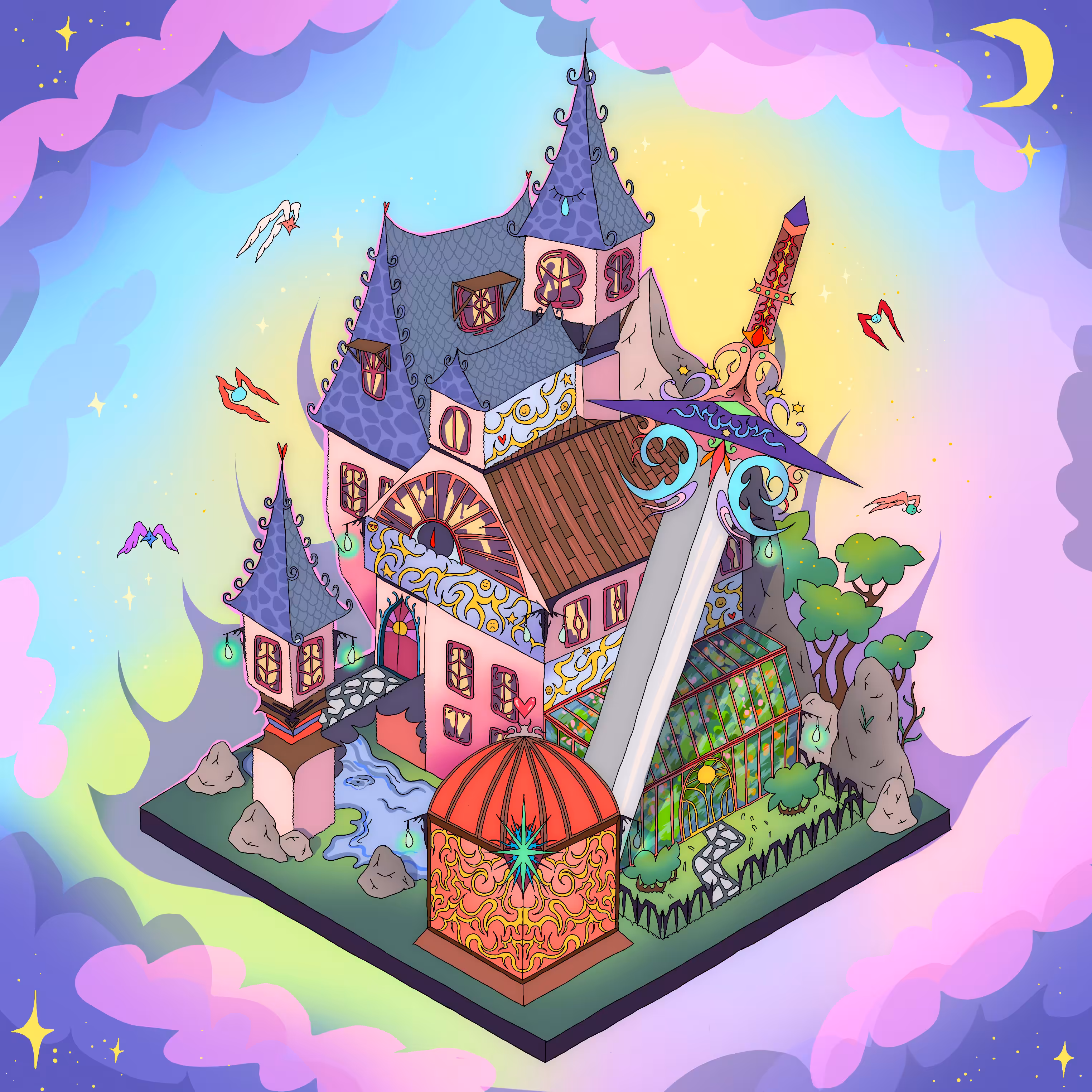 Curious Cabins #28 — Castle