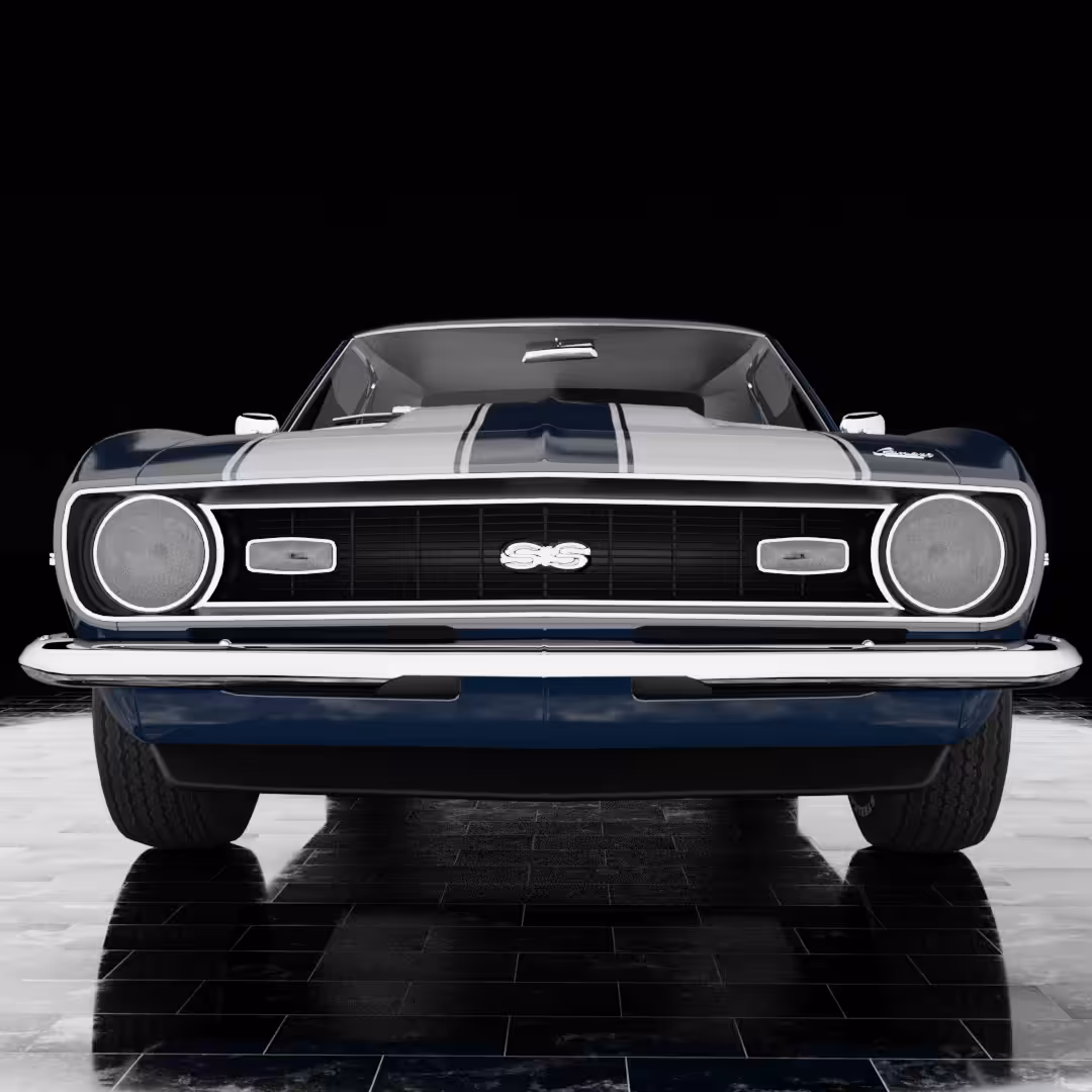 NFT Antique Car Series - Chevrolet Camaro SS 396