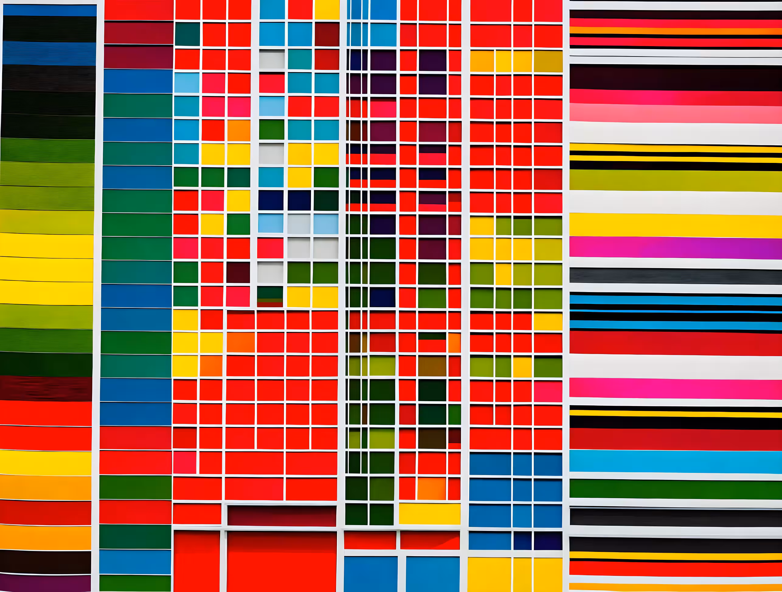 AI Colour Studies: AI Colour Study 007
