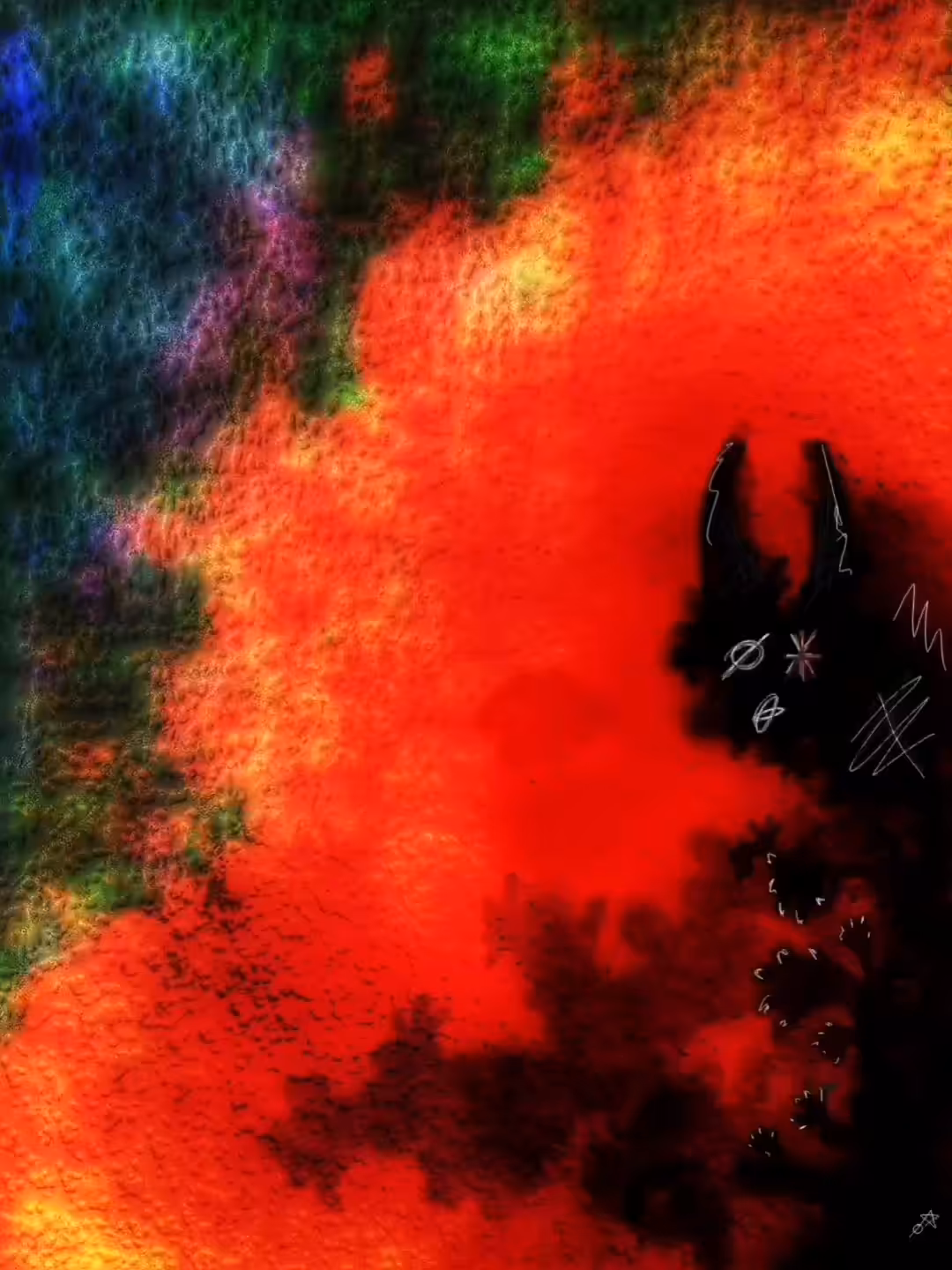 I've seen the devil dancing