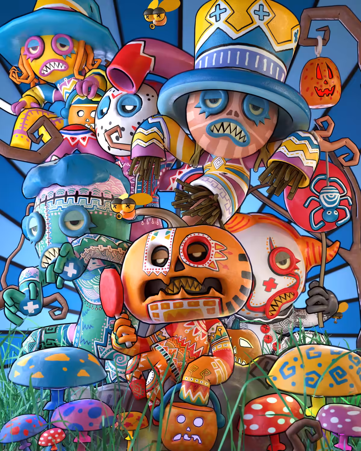 Bungaboo and friends