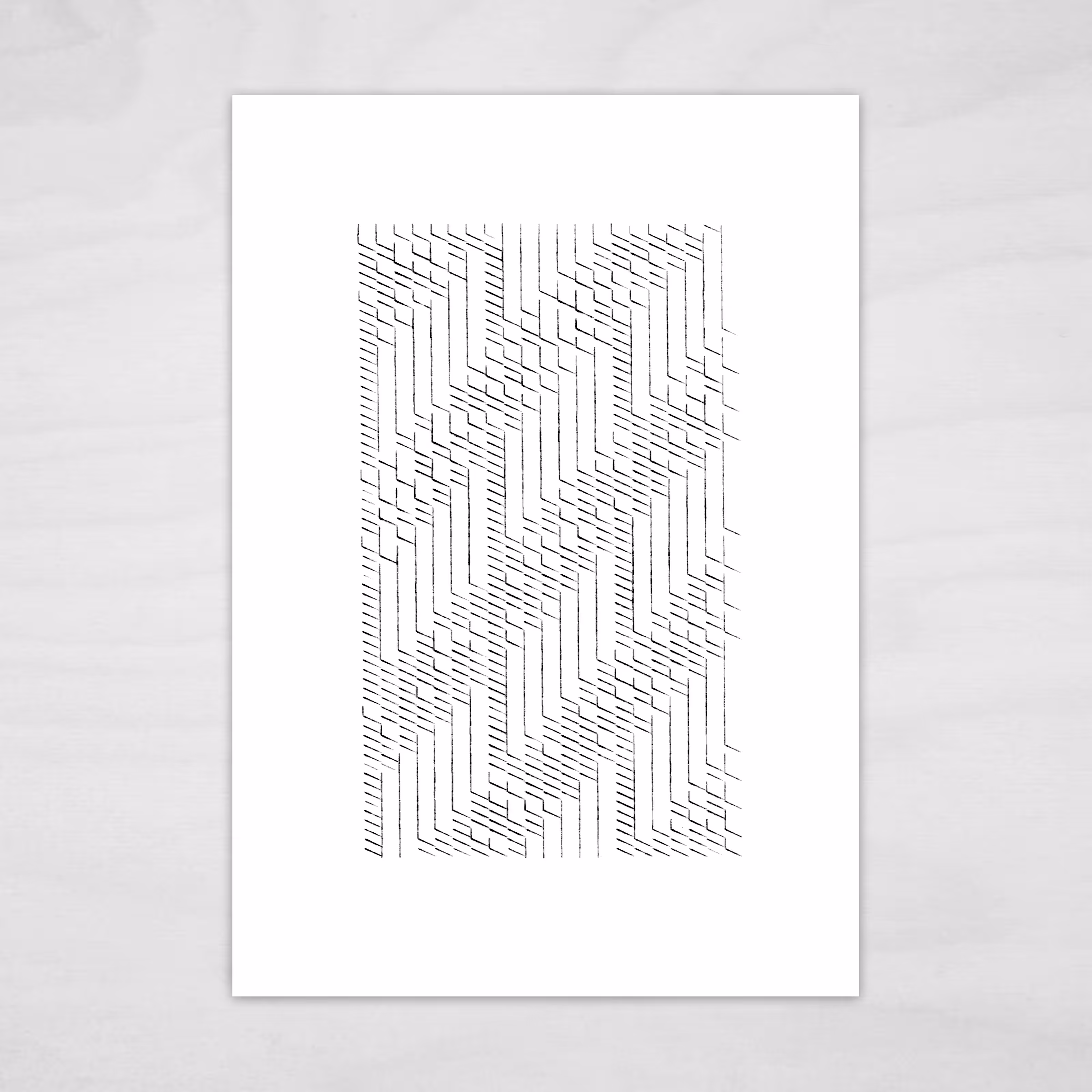 Card Index (for Three-Dimensional Writing) III