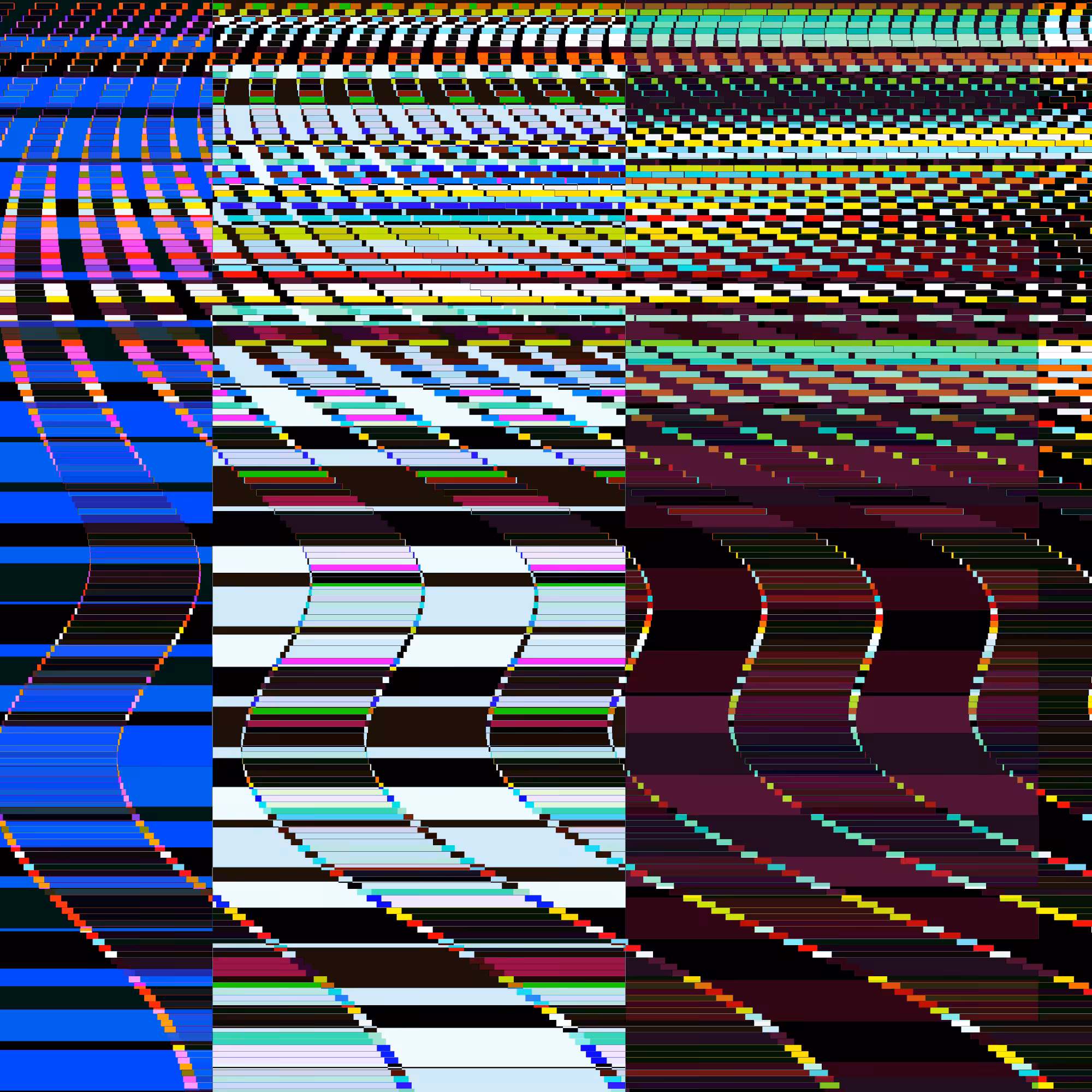 Glitchometry Stripes #59