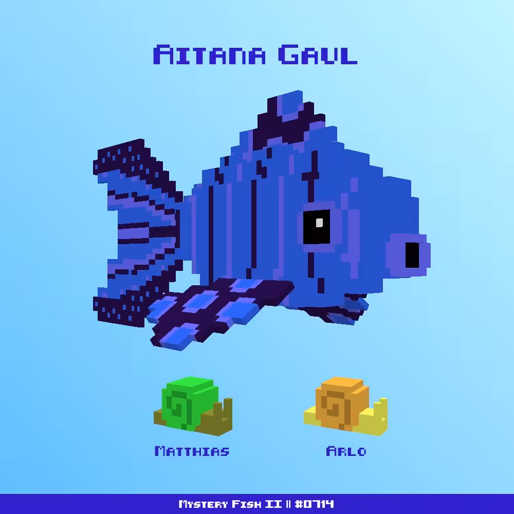 Aitana Gaul :: Mystery Fish 0714/1000