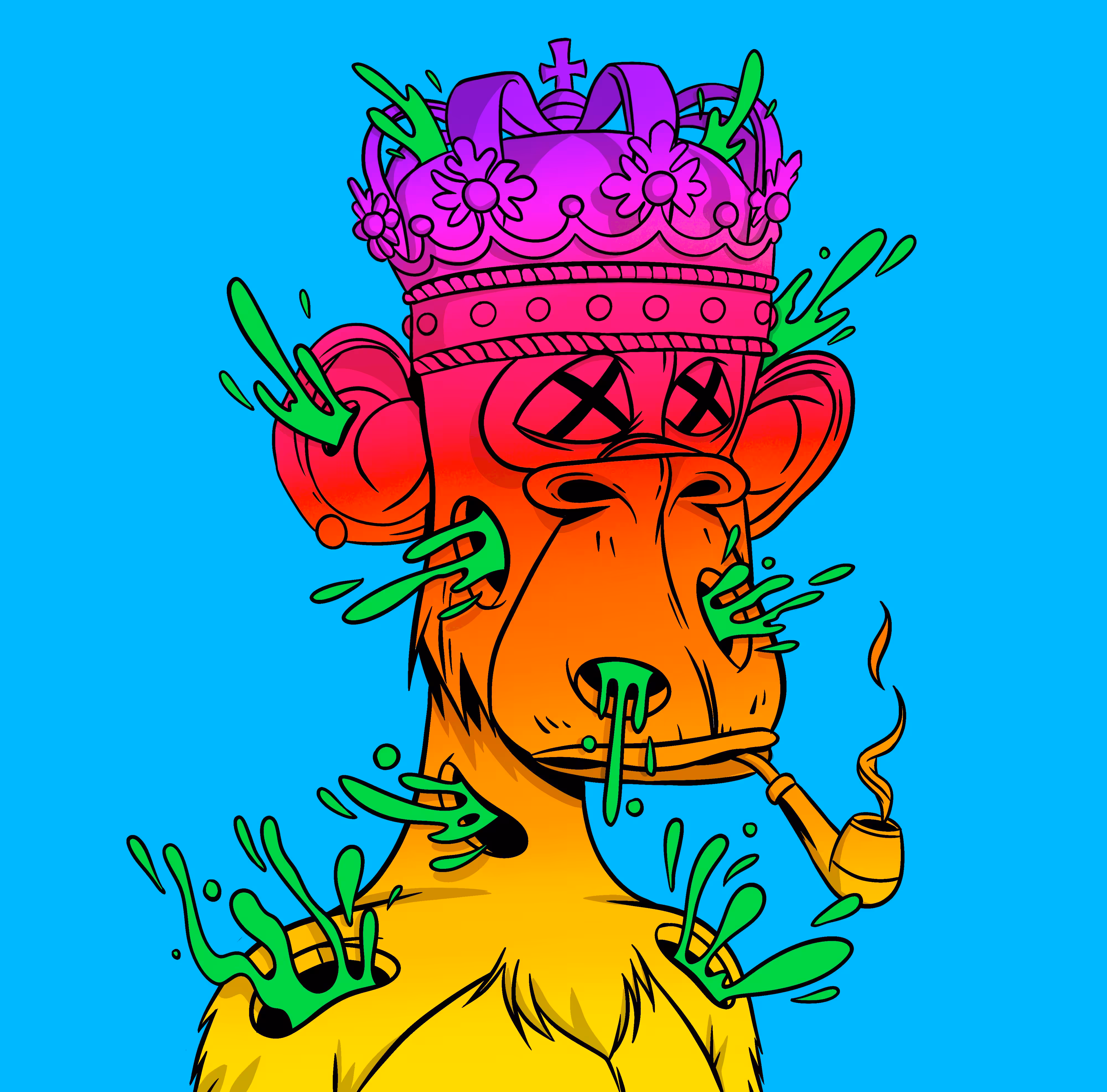Bored ape remix #7012 - 1/1 Edition