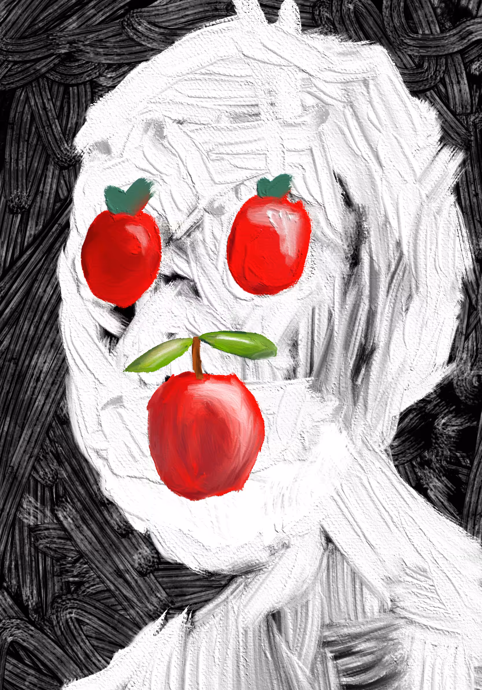Food Faces : Apples