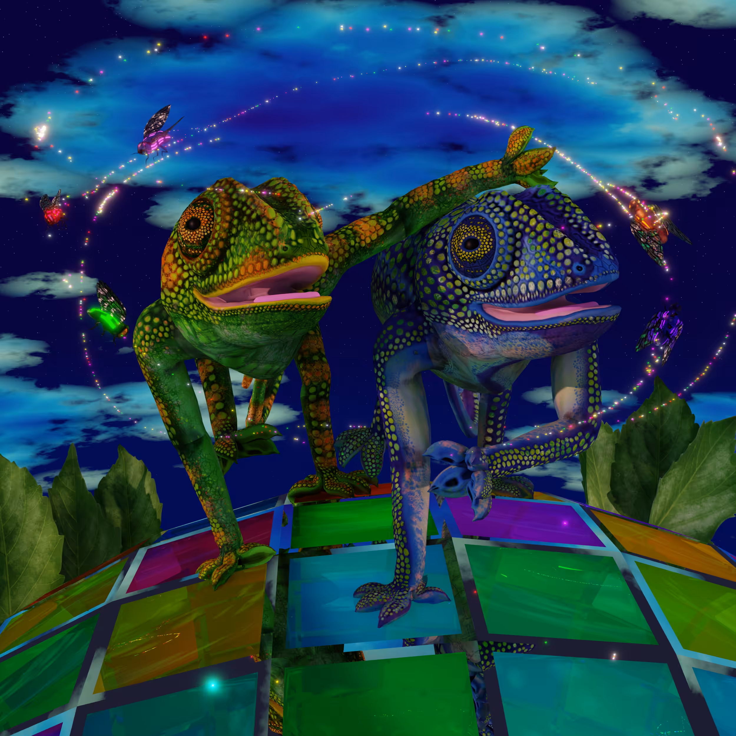 Chameleon Compadres #020