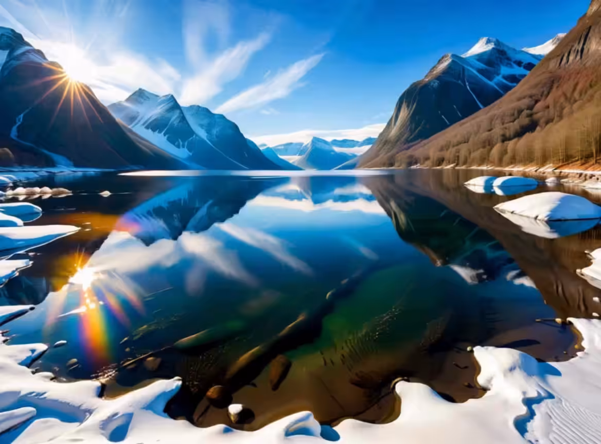 Symphony of Light and Peaks