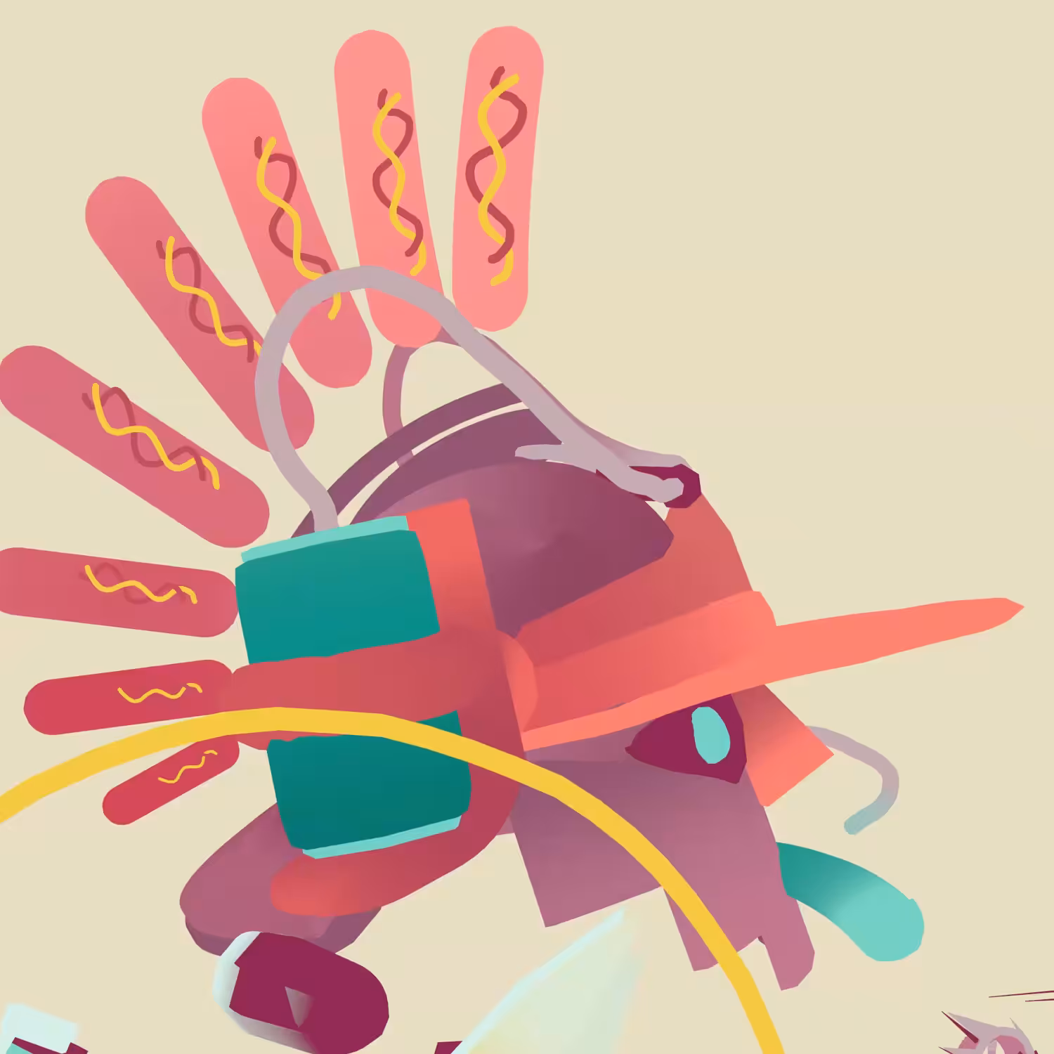 QUILLTROJAN Day 15 // Helmet