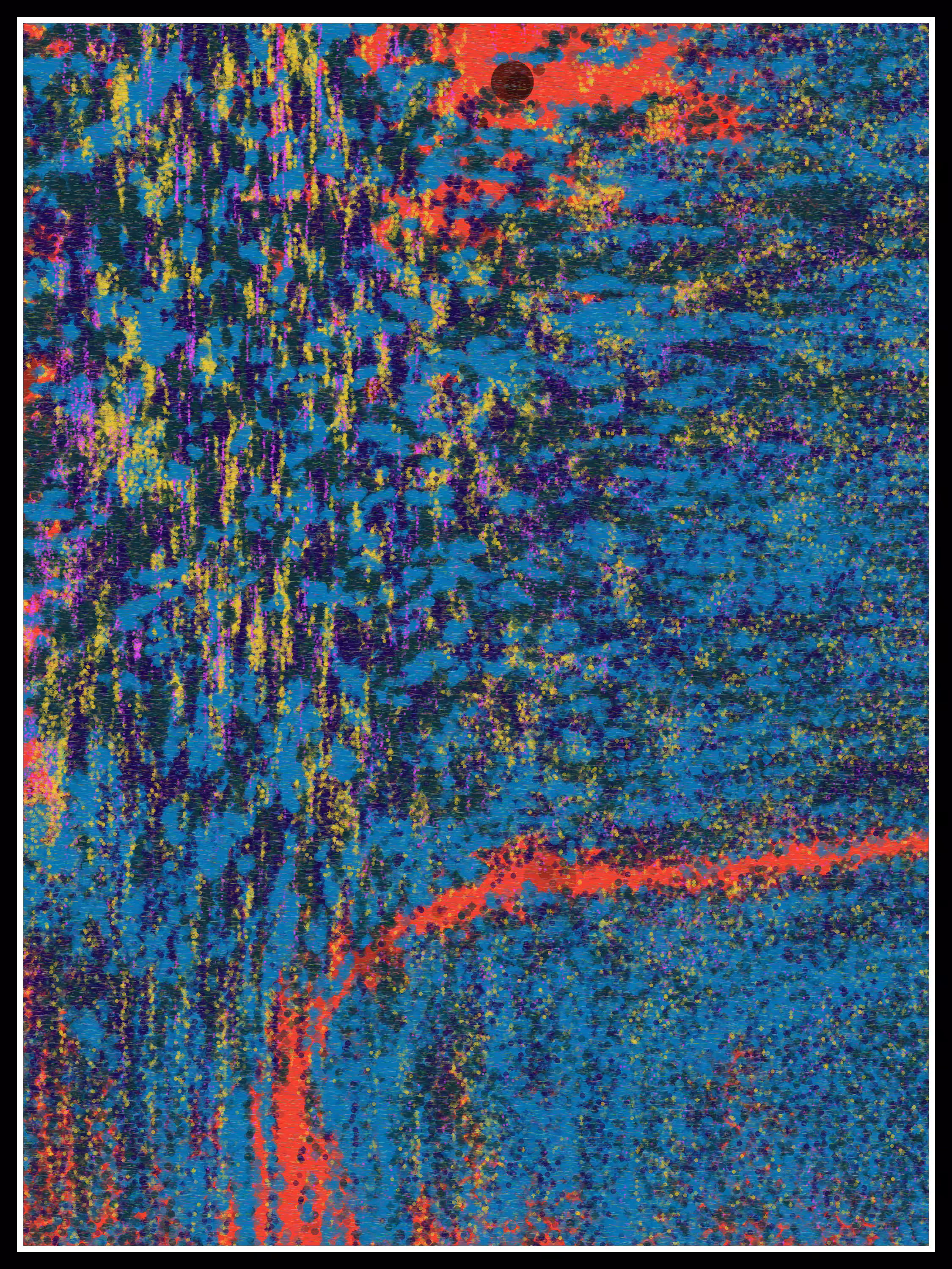 Raindrops on a Windowpane #14