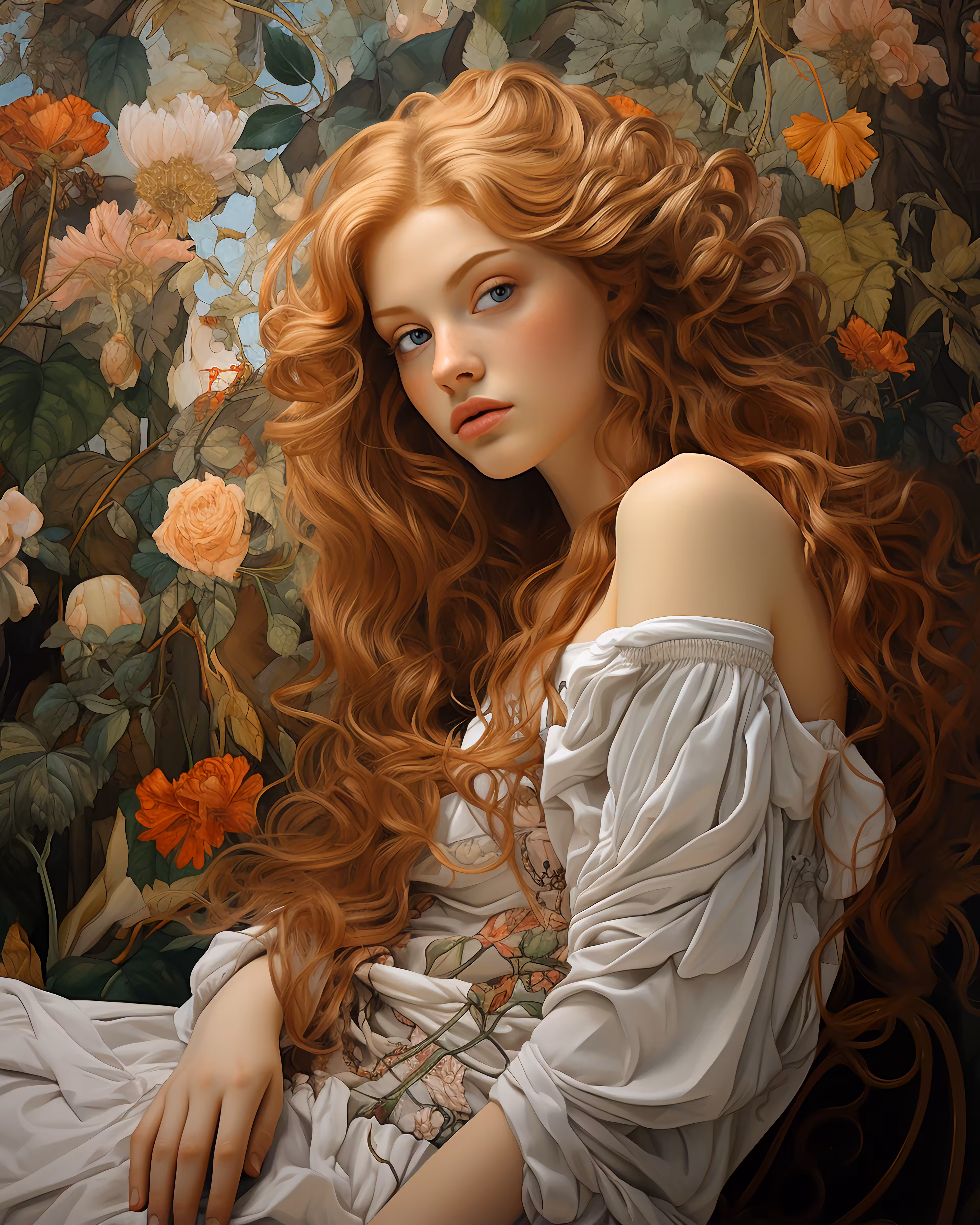 The Floral Passage of Time