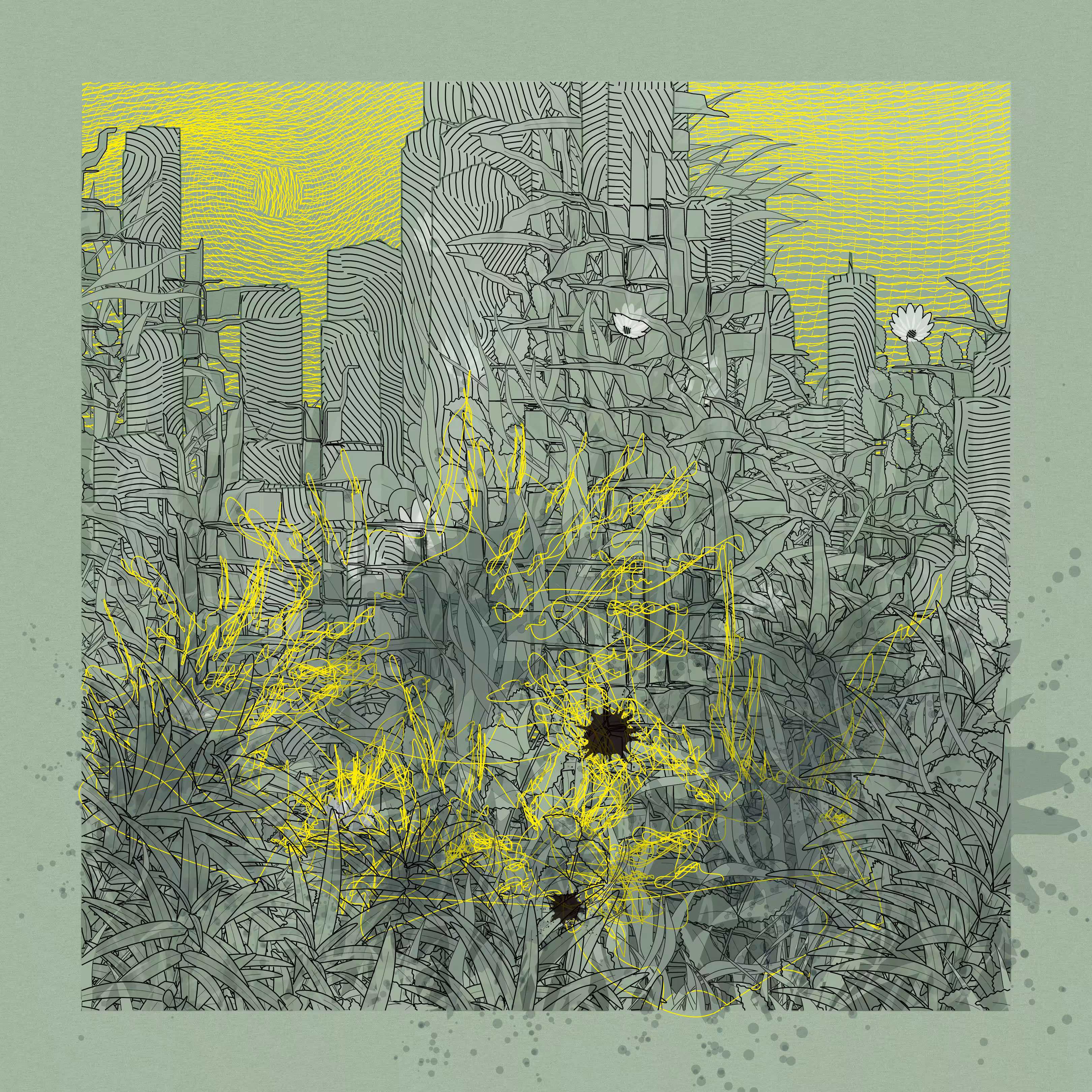 Landscape with Carbon Capture #5841