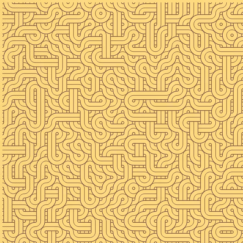 Dirty Interlaced Truchet Tiles #30