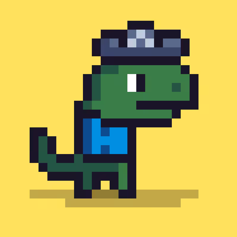 Pixel Dinos #132