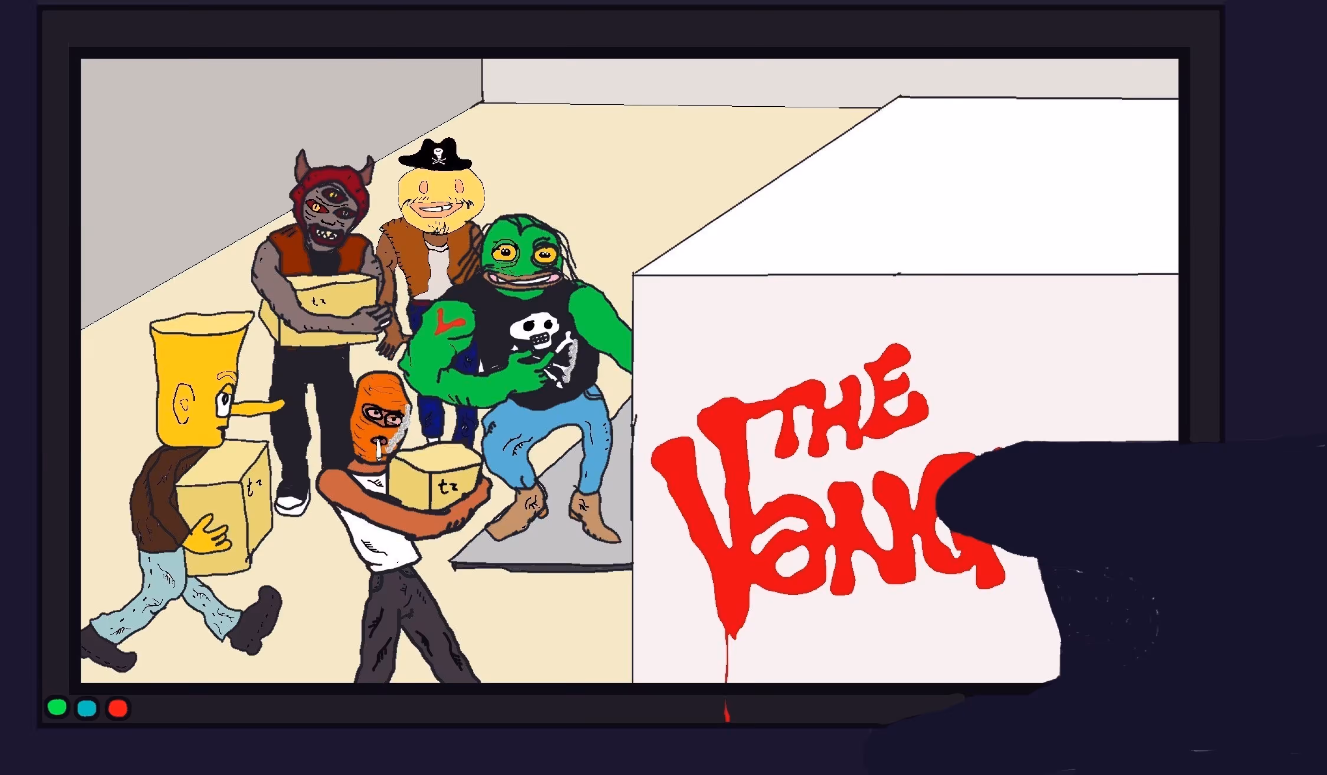 THE VANGUARD: ON THE ROB.