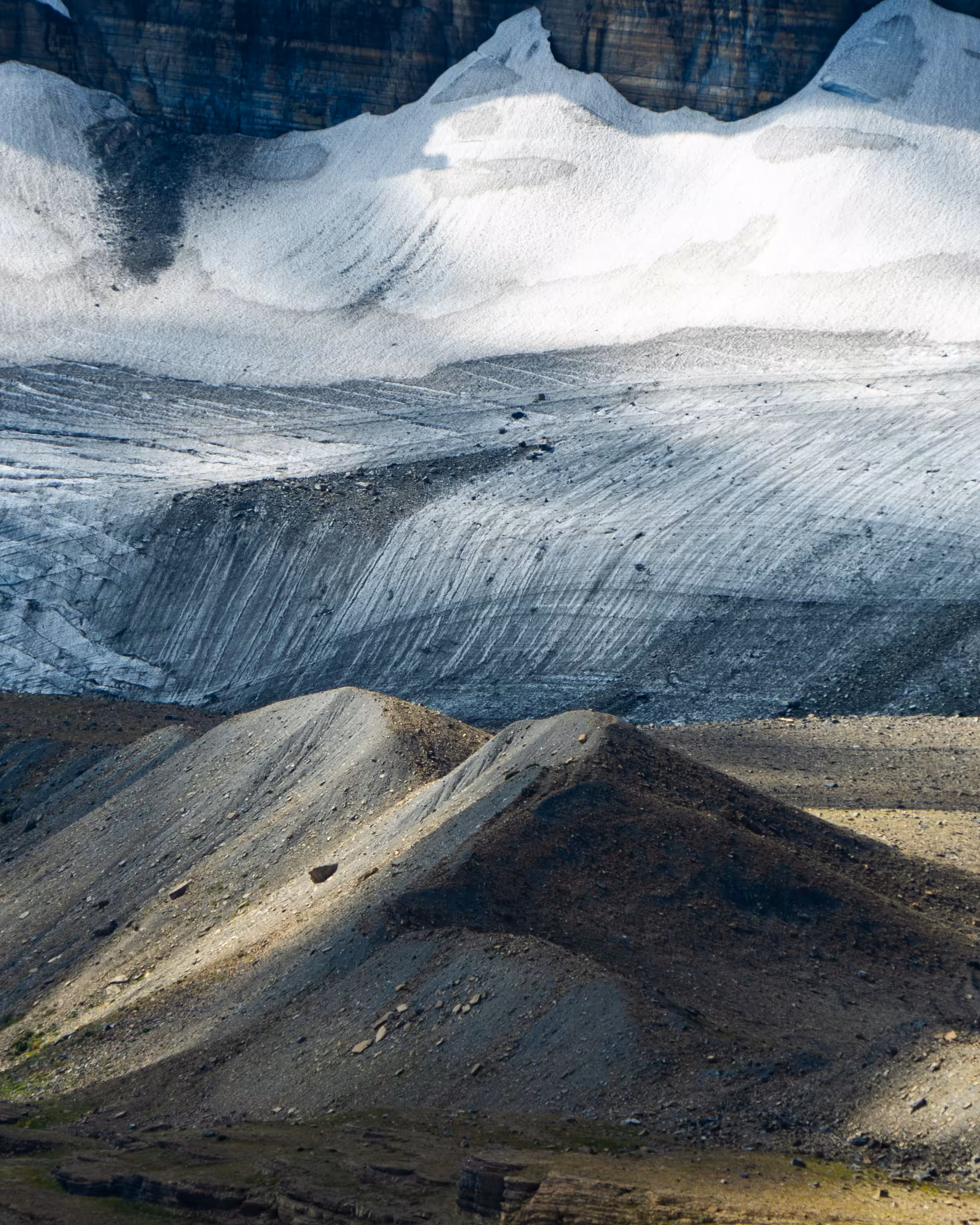 The Receding Glacier | Abstract Landscapes #4