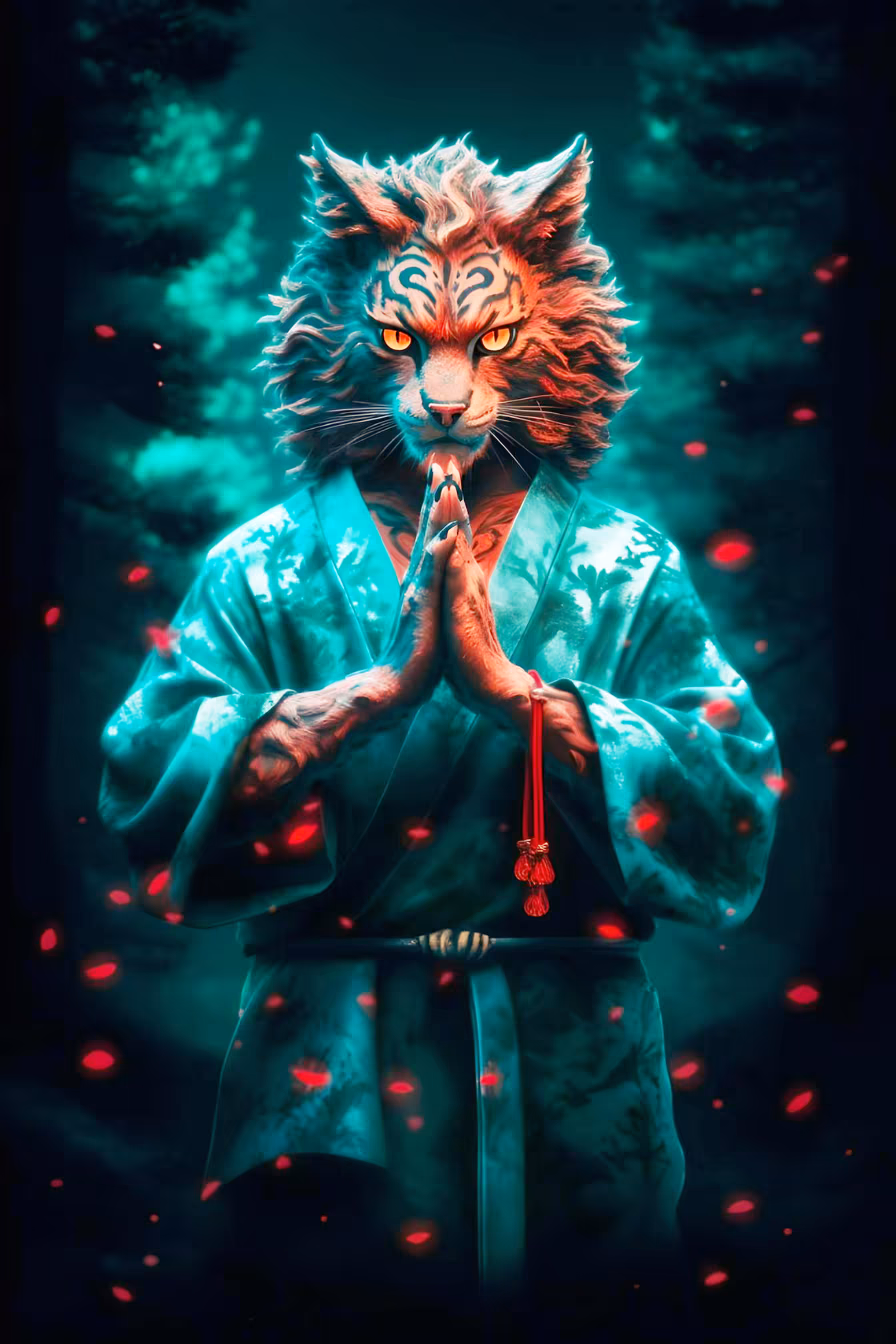 Puss Ninja 1/1 Gen.1: #240 Pray