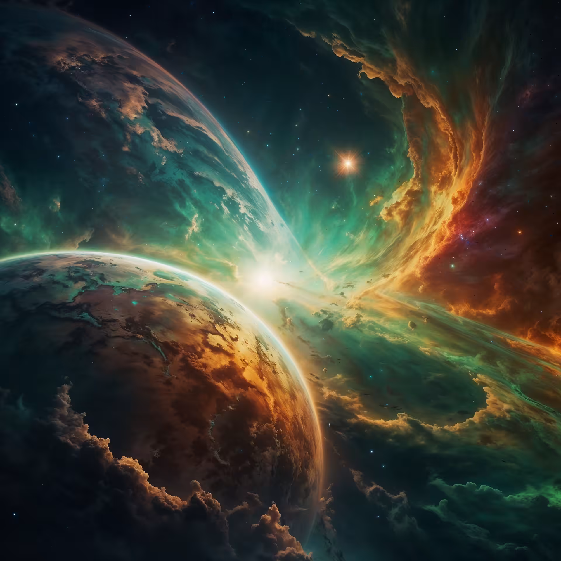 Celestial Visions: "The Eternal Dance of the Cosmos"