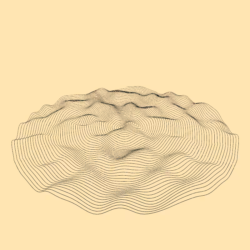 Spiral landscape #7