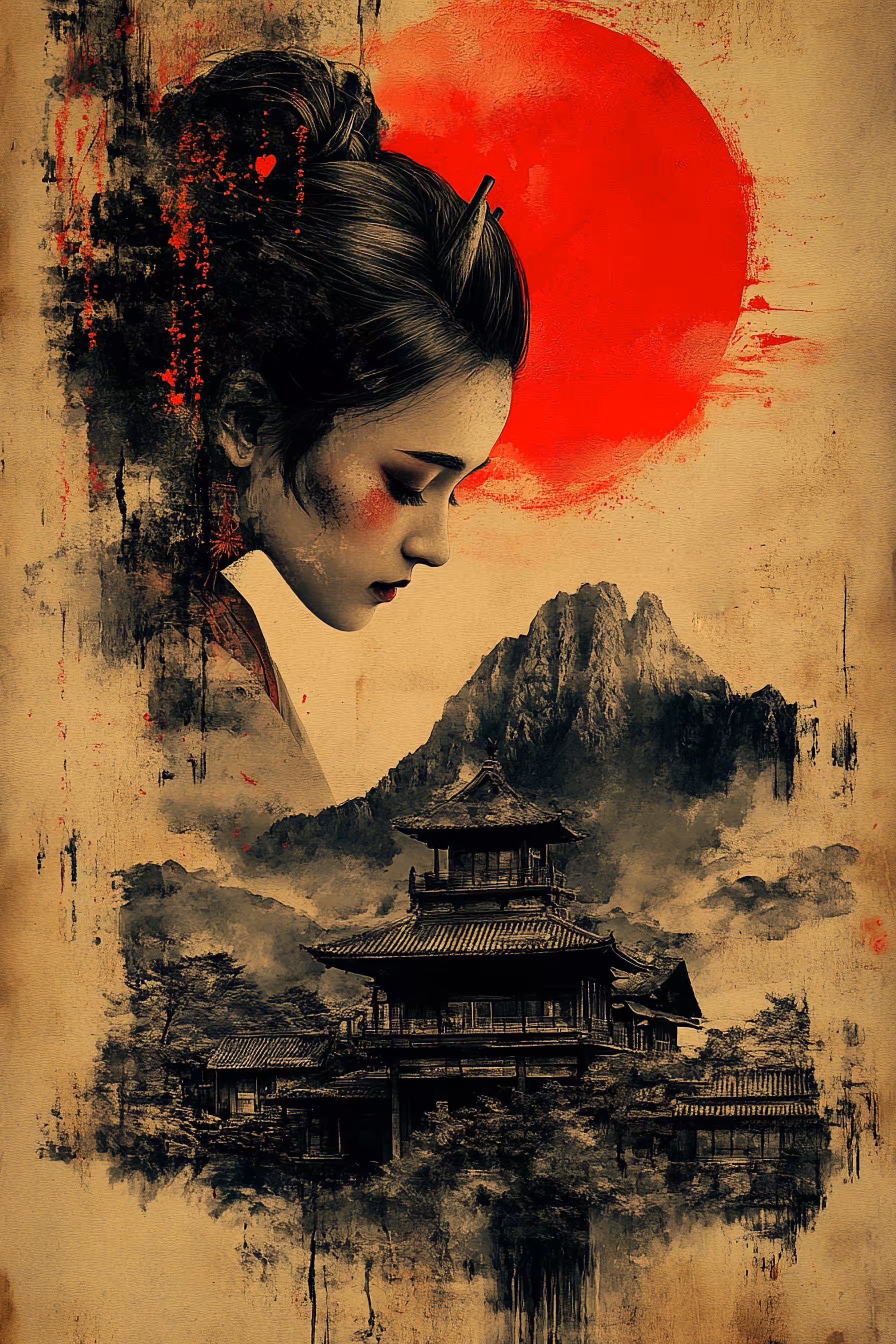 She Carries the Temple in Silence