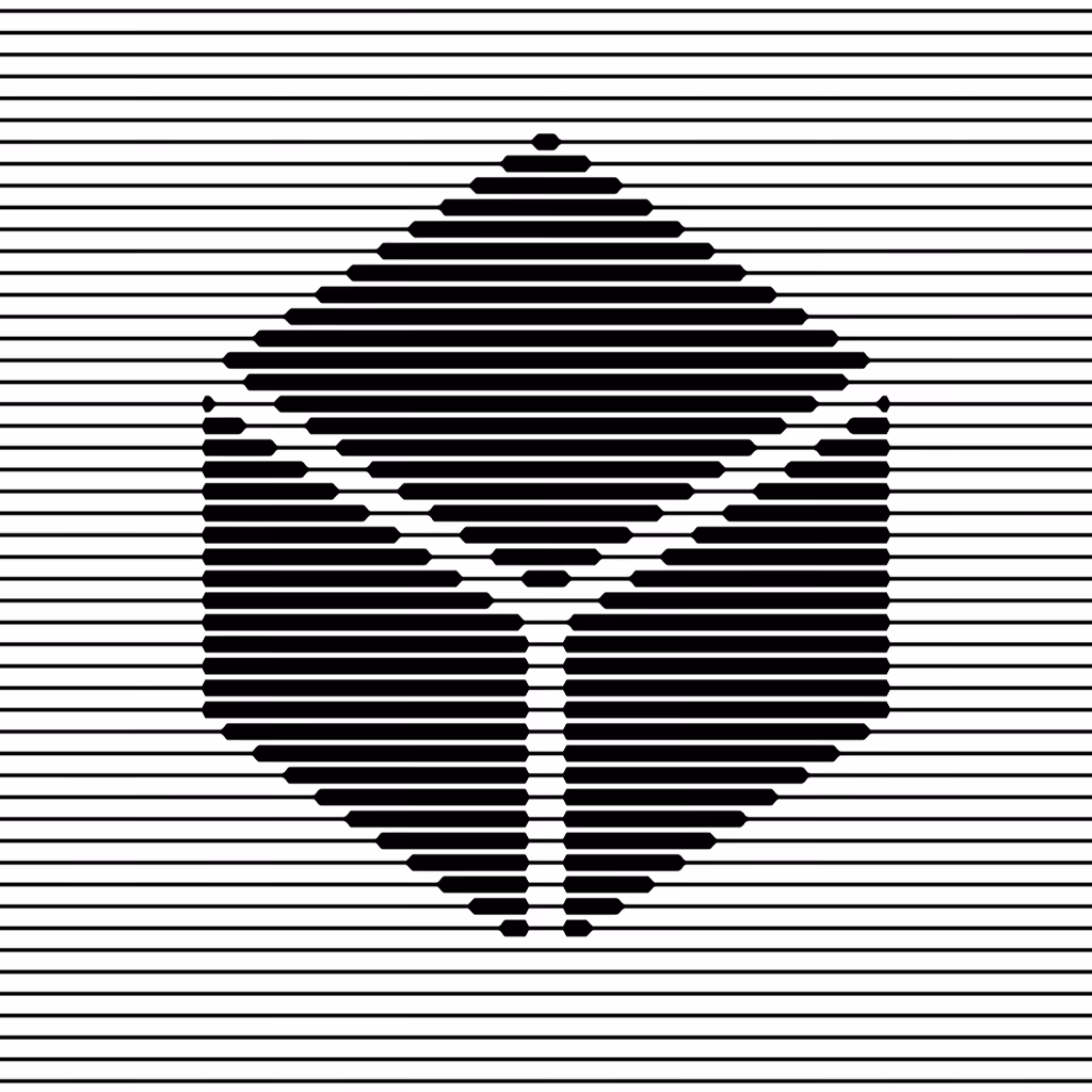 Halftone Cube
