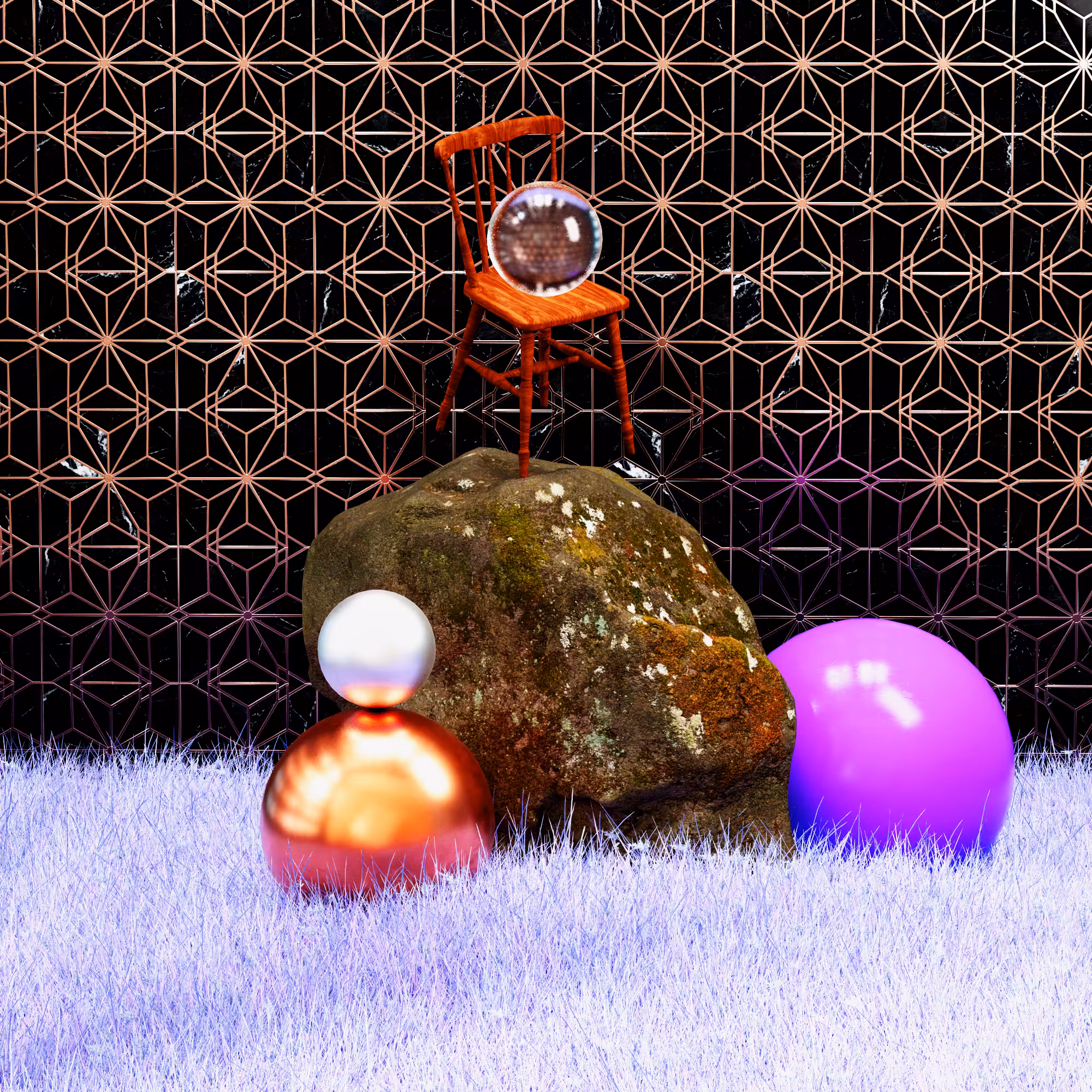 MEDITATION ROOM: PURPLE