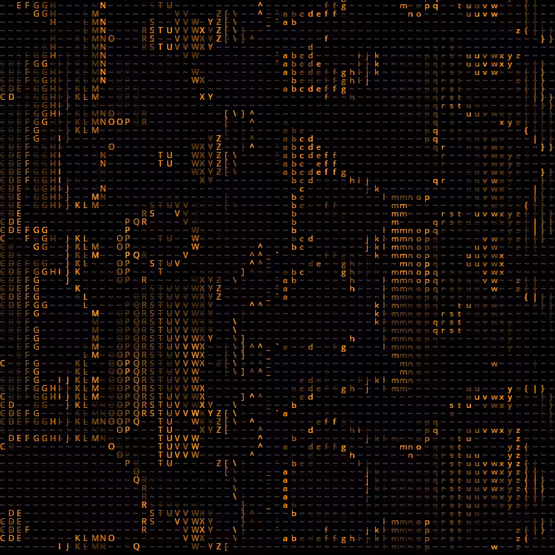 Ascii Noise #69